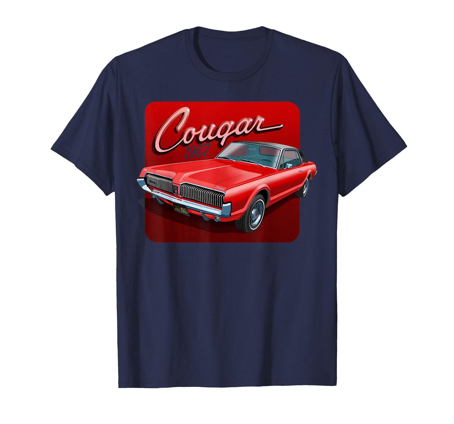 1967 Mercury classic Cougar Vinatge cars T-Shirt
