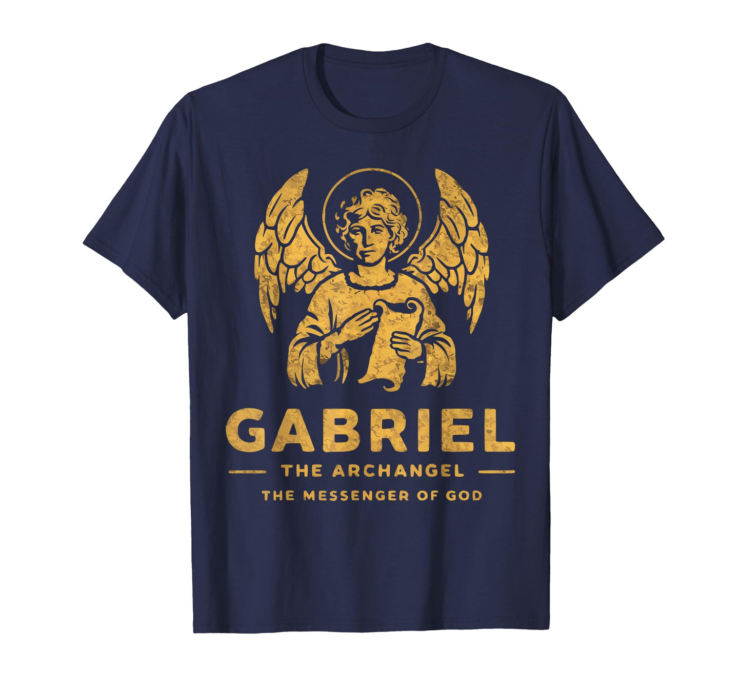 Archangel Gabriel Catholic Christianity Guardian Angel T-Shirt