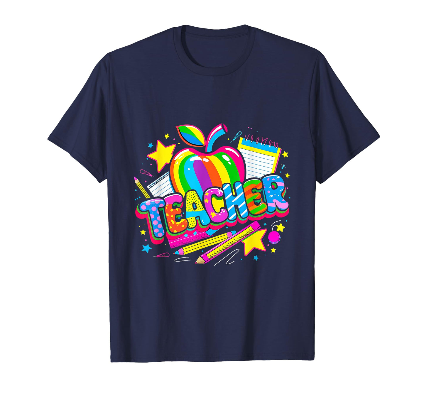 Teach Love Inspire Teacher Life Inspirational Back To School T-Shirt