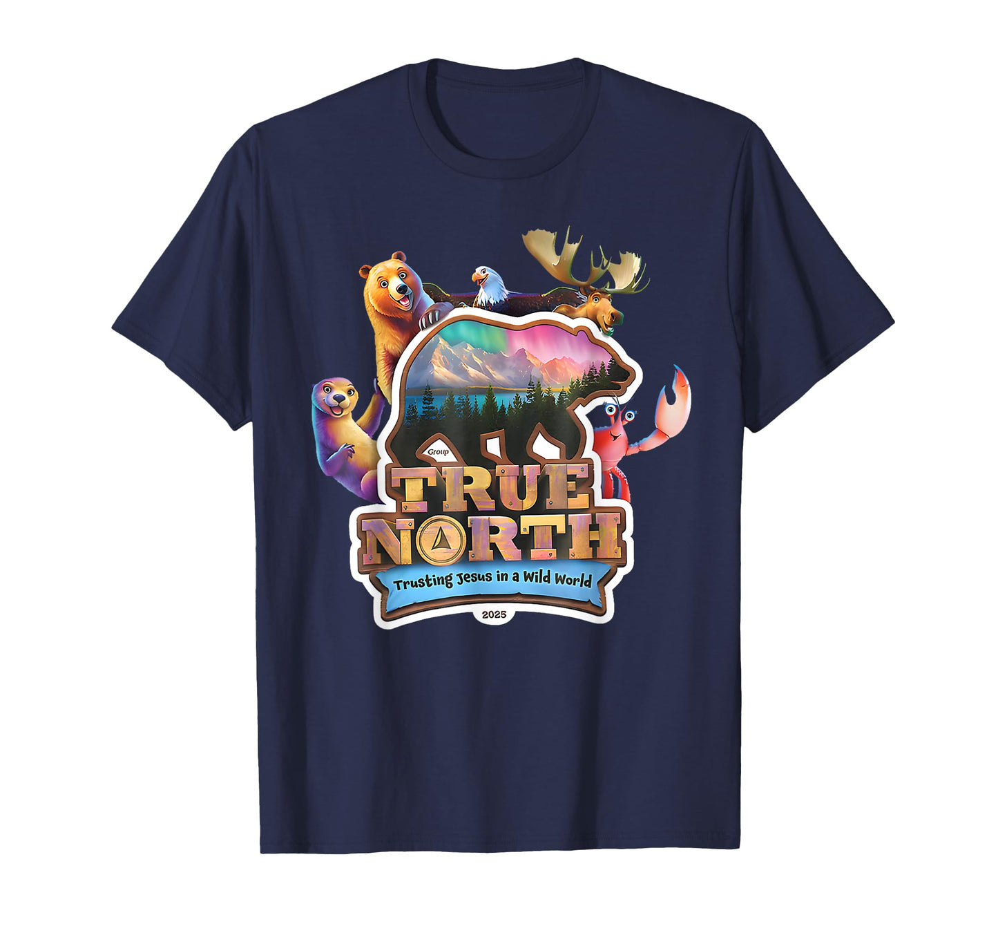 True North VBS 2025 Trusting Jesus Wilderness Christian T-Shirt