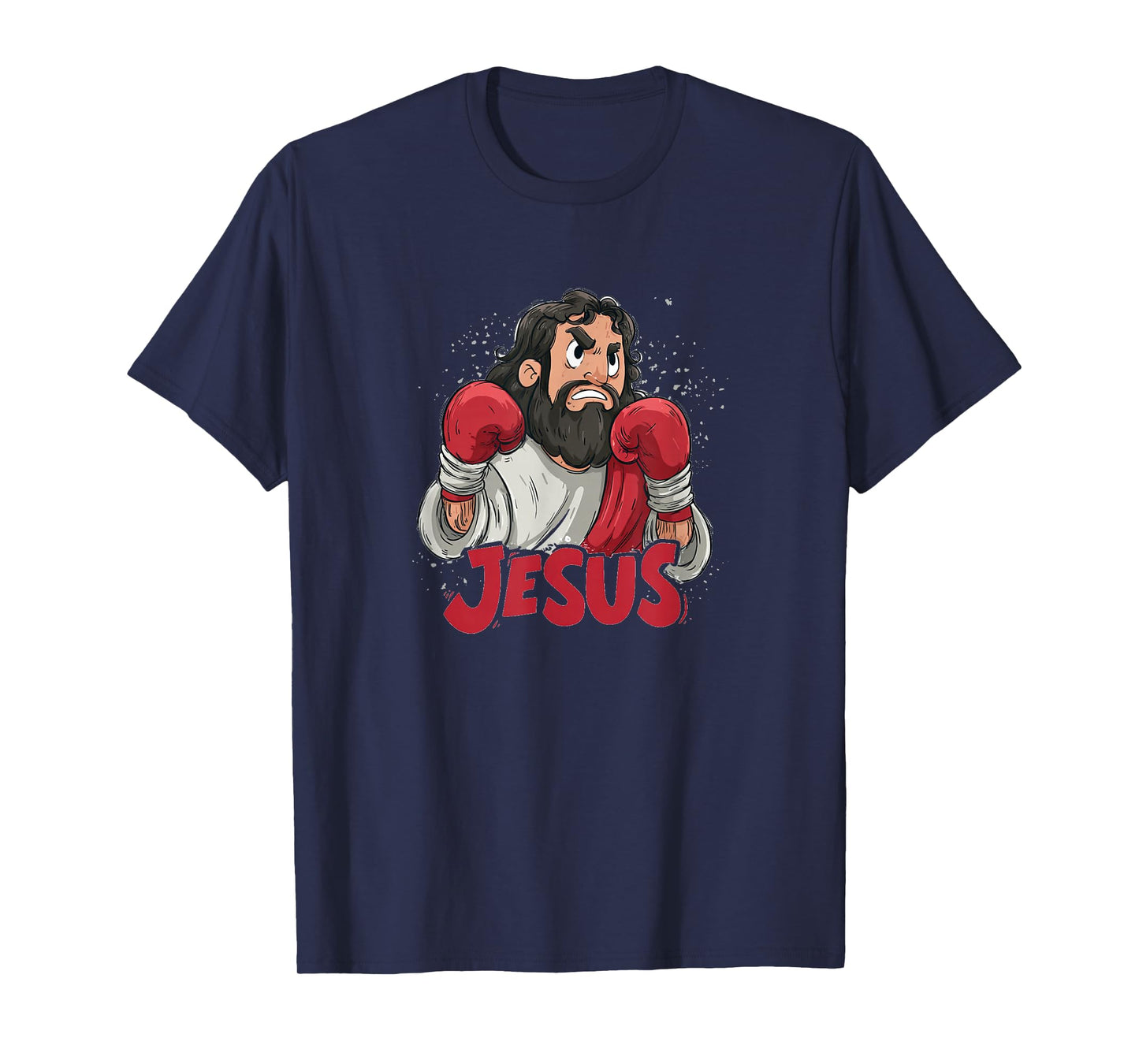 Awesome Jesus with Speech for Fighter and Believer T-Shirt