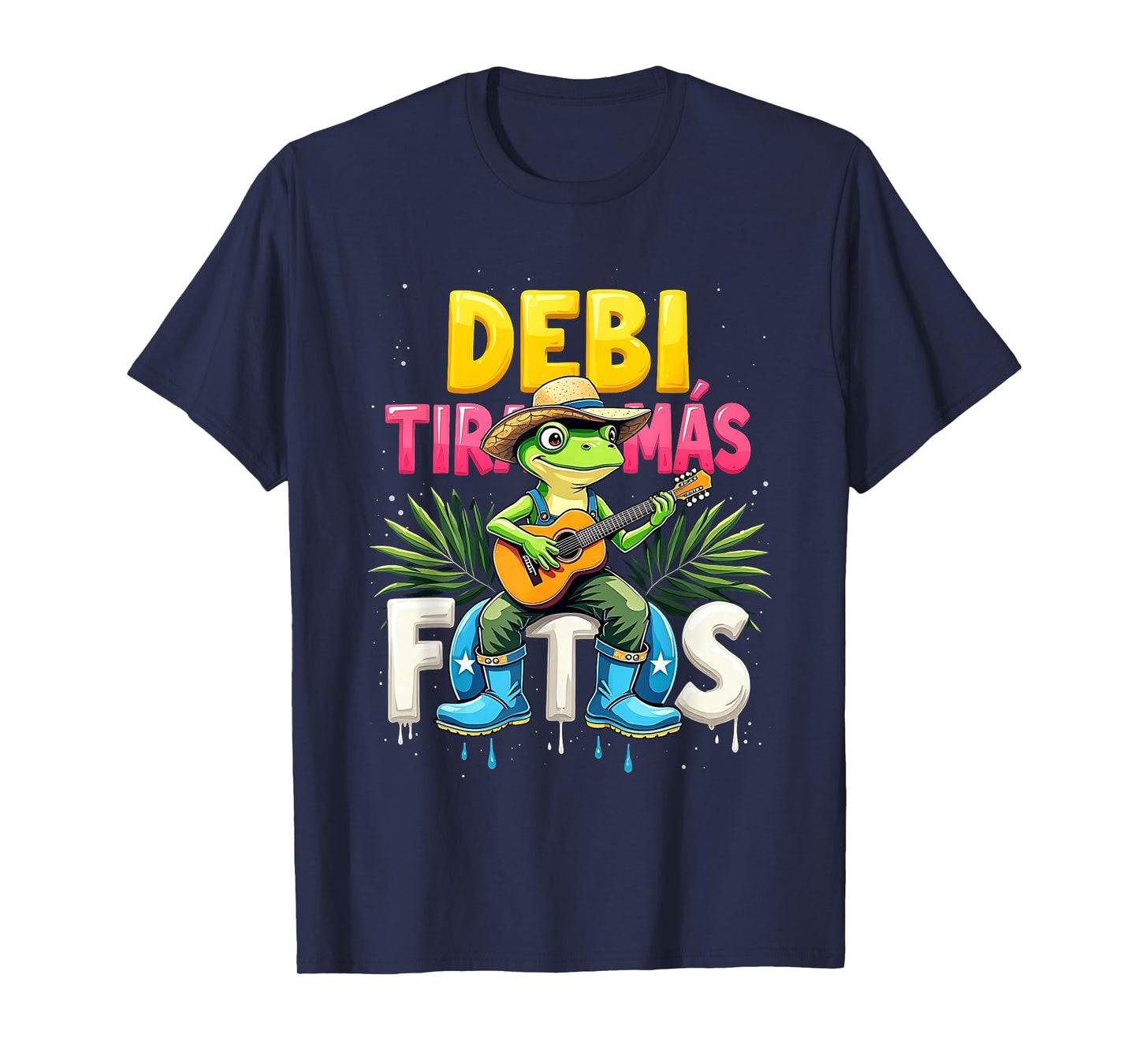 Funny Debi Tomar Mas Fotos Rana Turista Travel Men T-Shirt