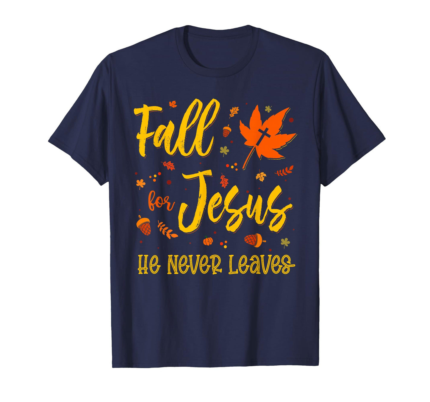 Christian Sayings Thanksgiving Halloween Jesus Religious T-Shirt