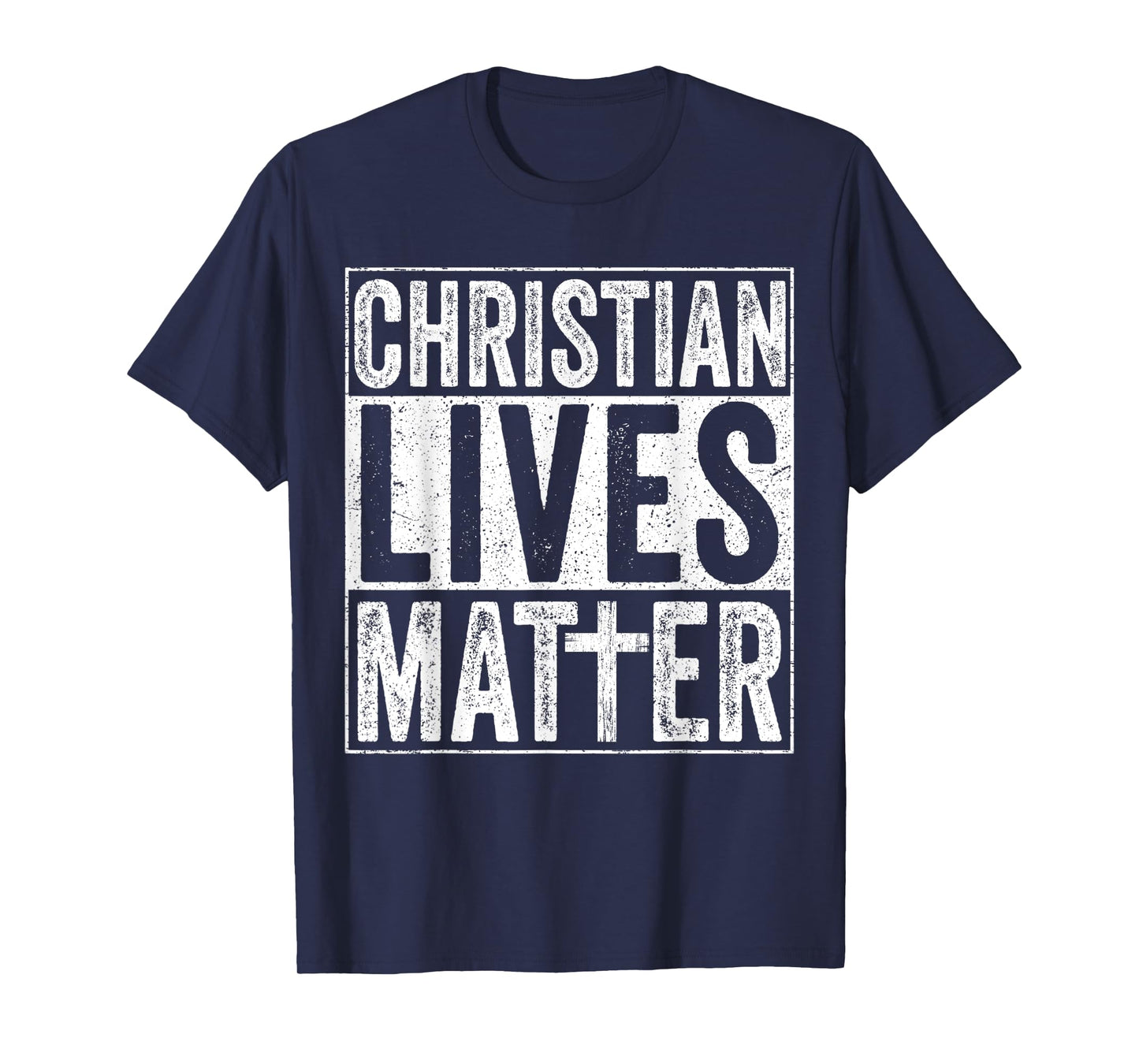 Christian Lives Matter Jesus Cross Faith Christ T-Shirt