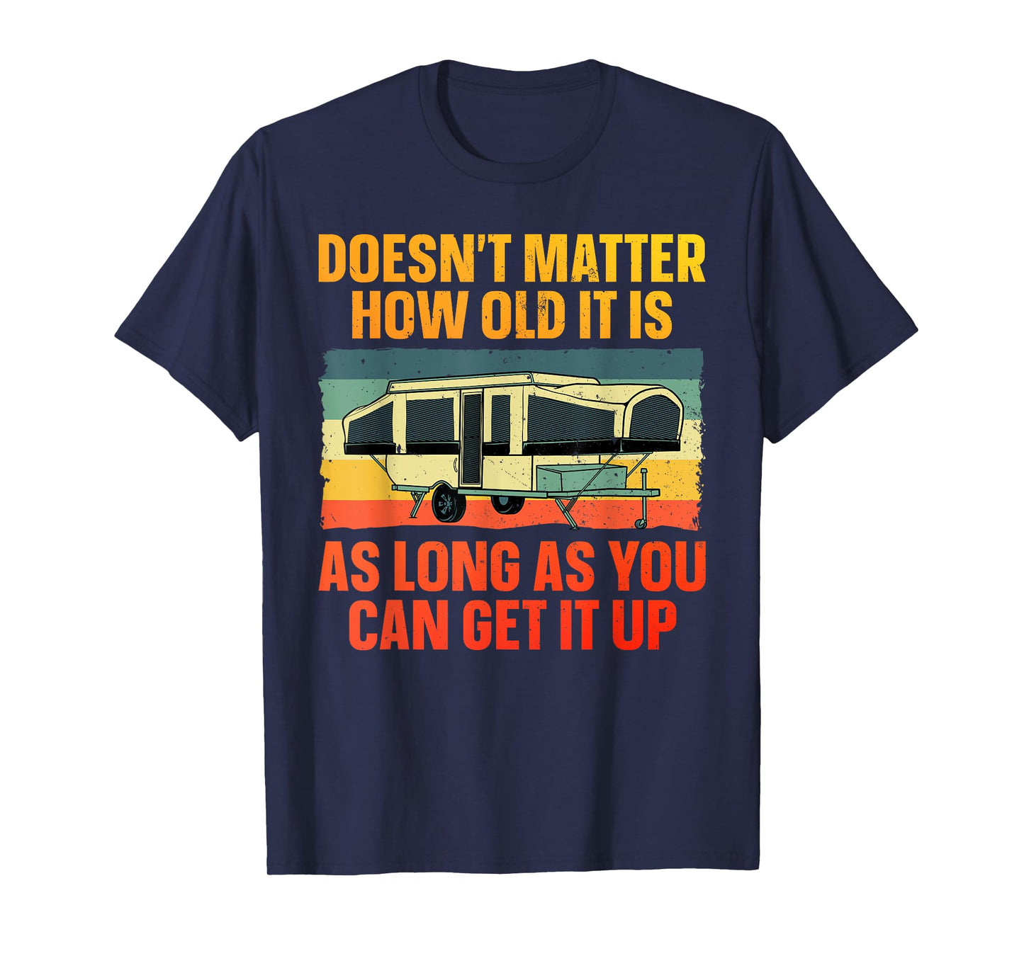 Best Pop Up Camper Art For Men Women Pop Up Trailer Camping T-Shirt