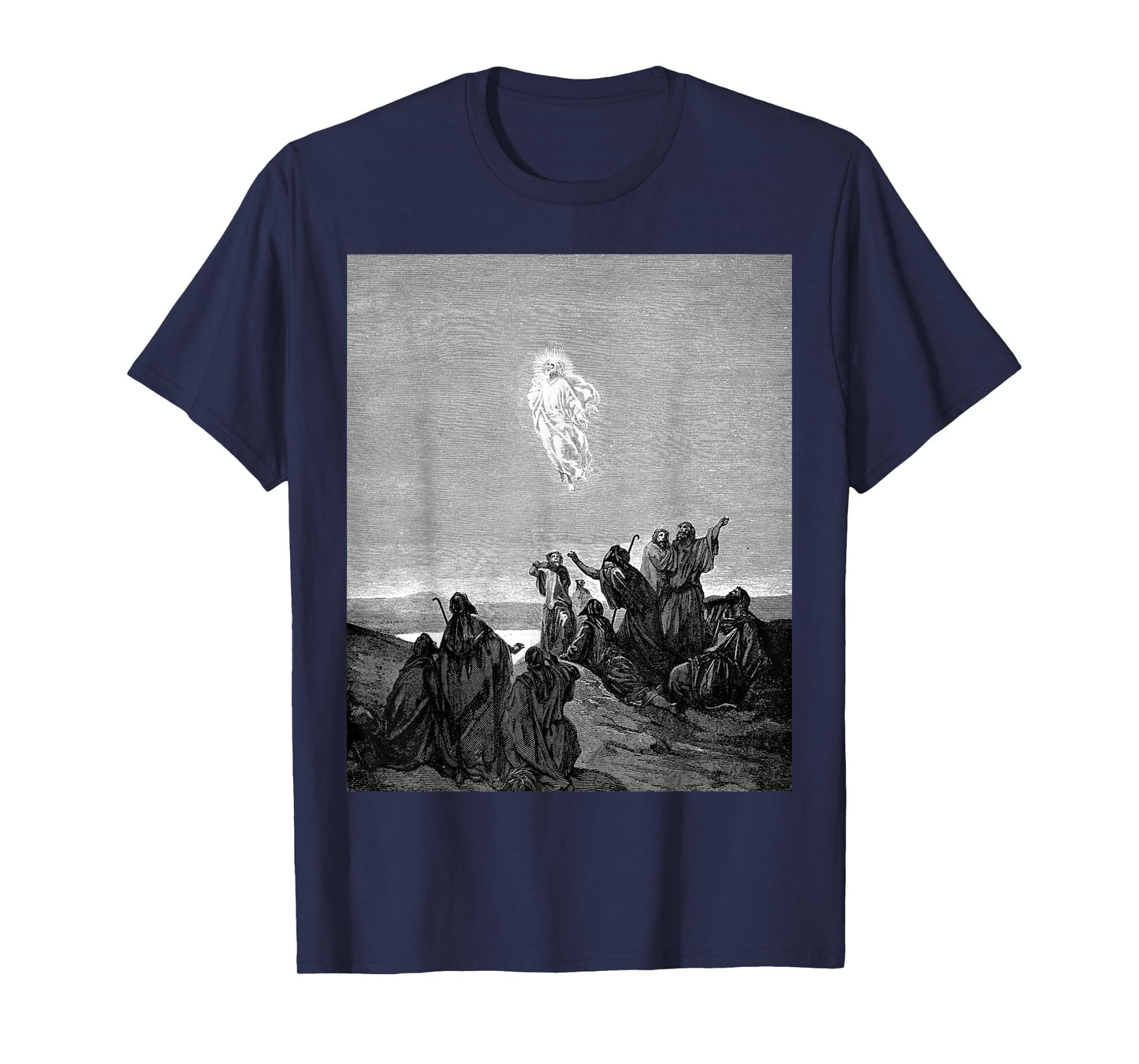 The Ascension of Christ Gustave Dore Religious Biblical Art T-Shirt