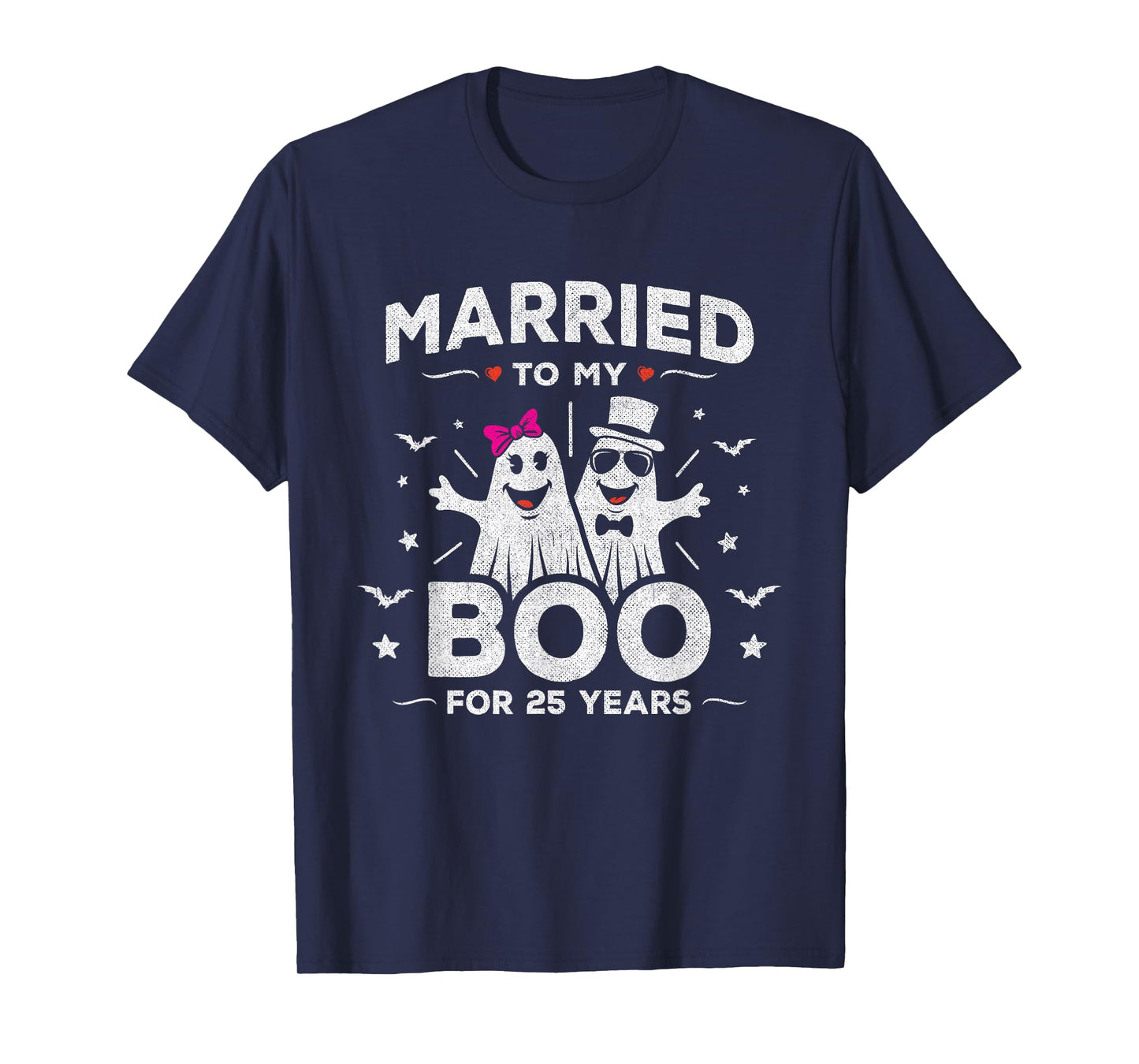 25th Wedding Anniversary October Wedding - 25th Anniversary T-Shirt