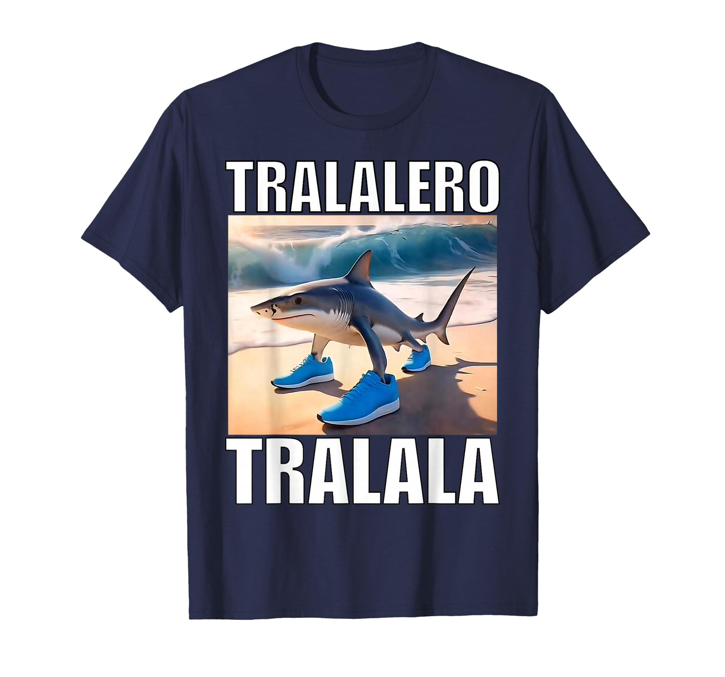Funny Tralalero Tralala italian brainrot gen z T-Shirt