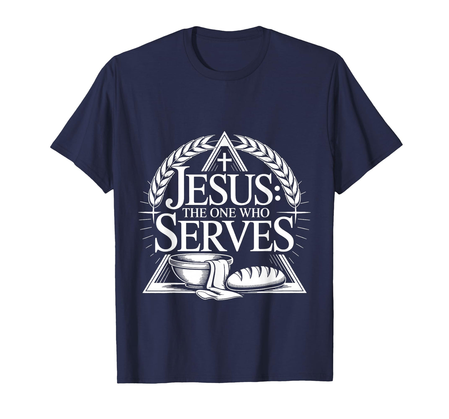 Jesus The One Who Serves Religious Pickleball - T-Shirt