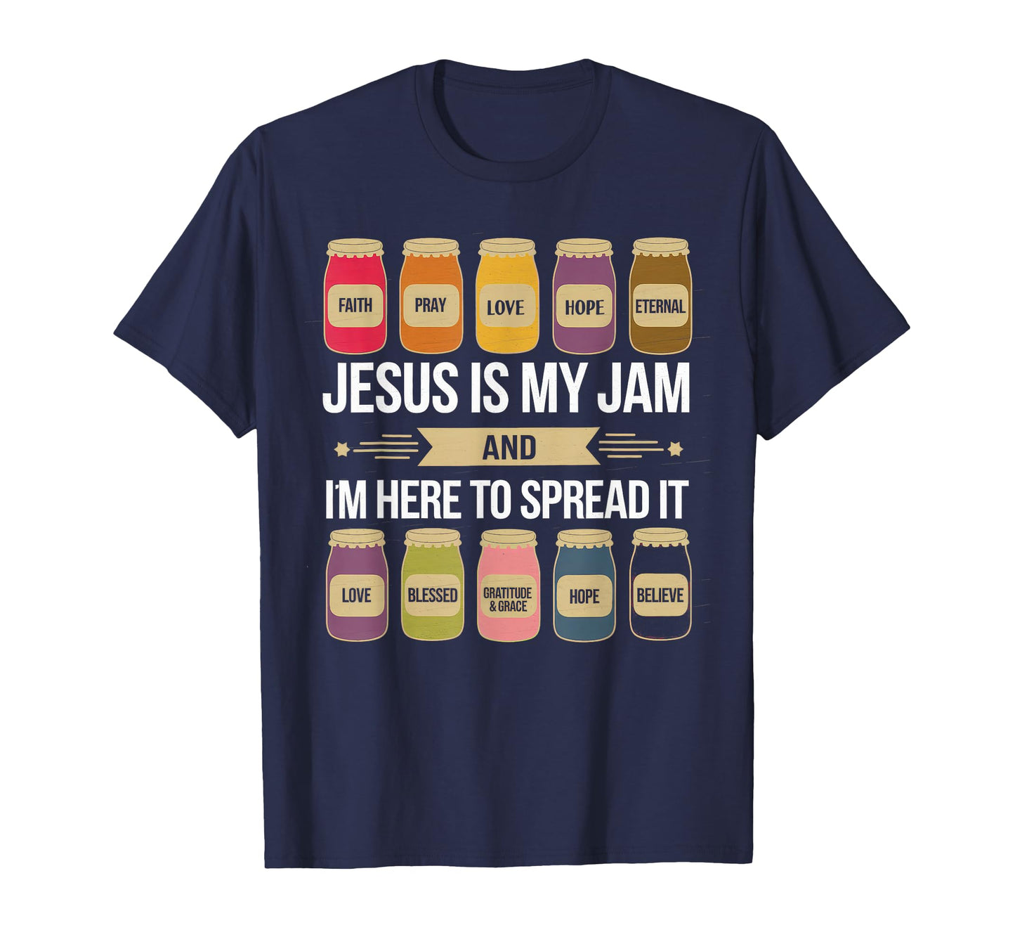 Jesus is My Jam Tshirt Men Women Christian Bible Verse T-Shirt