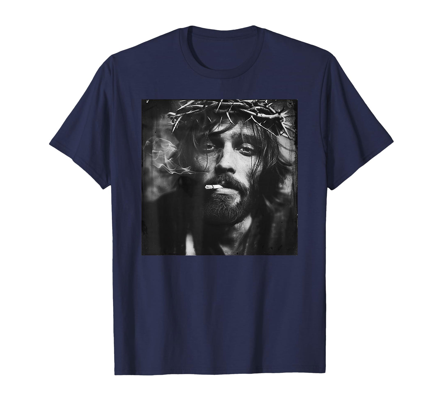 Cooler Jesus Christ Smokes, Resistance, Rebellious Jesus T-Shirt