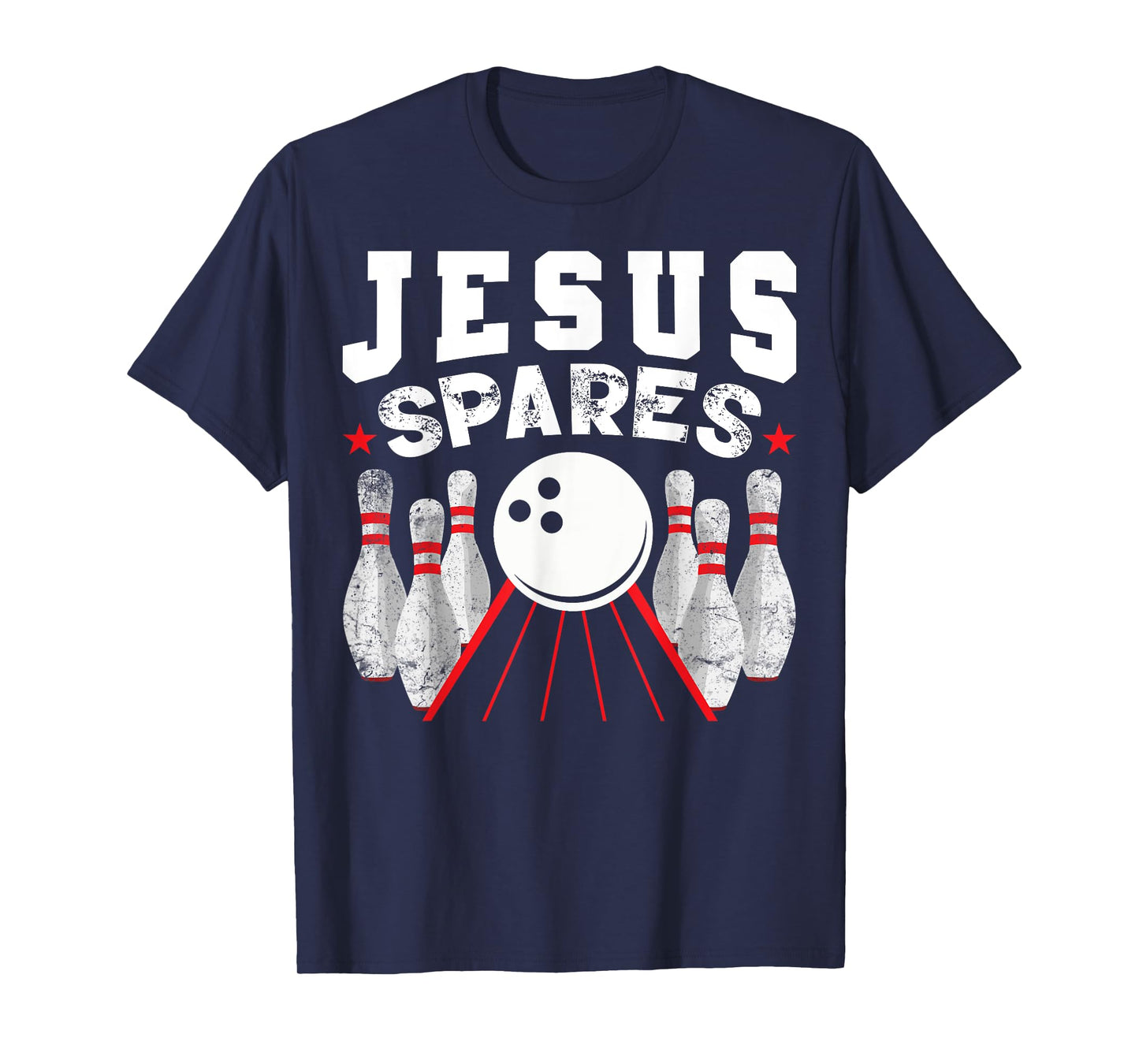 Jesus Spares Funny Christian Bowling T-Shirt