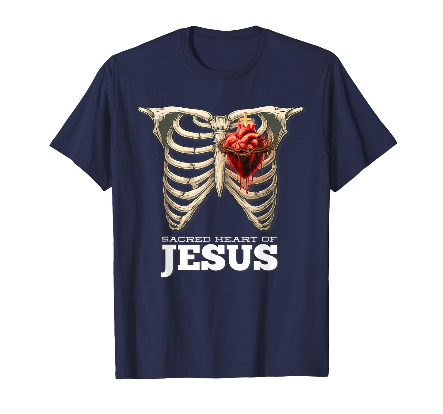 Sacred Heart of Jesus Christ Catholic T-Shirt