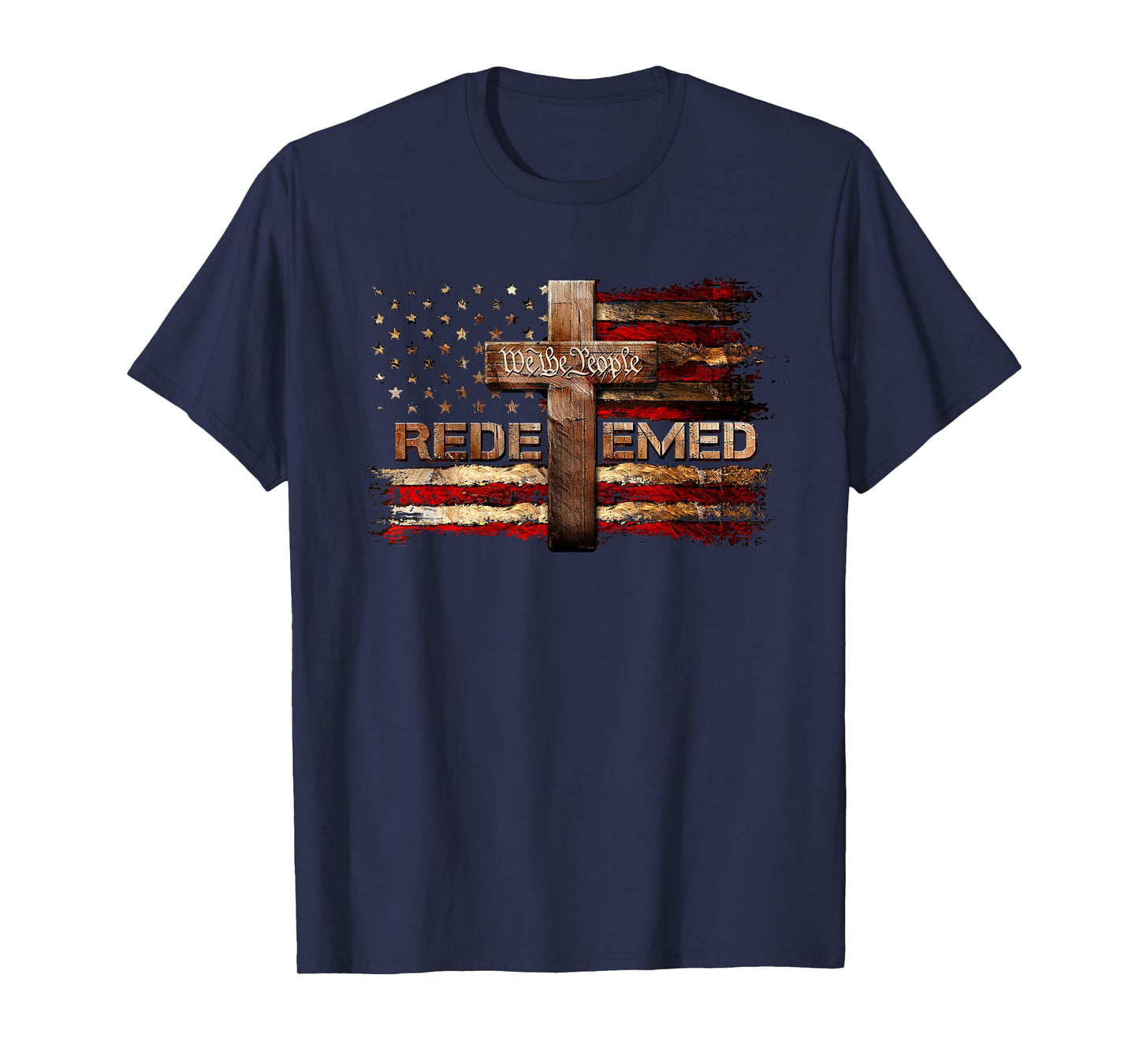 Redeemed Shirt, Jesus Shirts For Men, Cross Shirt, Christian T-Shirt