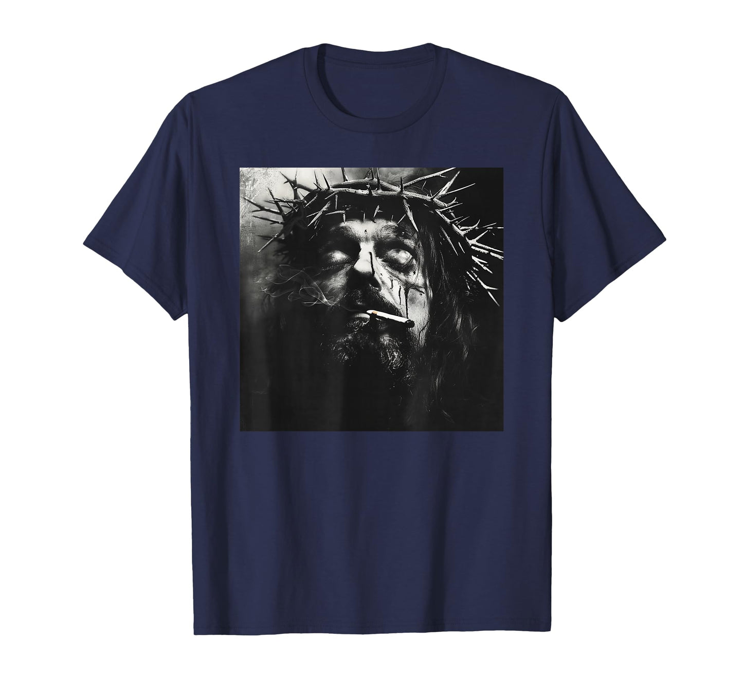Cooler Jesus Christ Smokes, Resistance, Rebellious Jesus T-Shirt