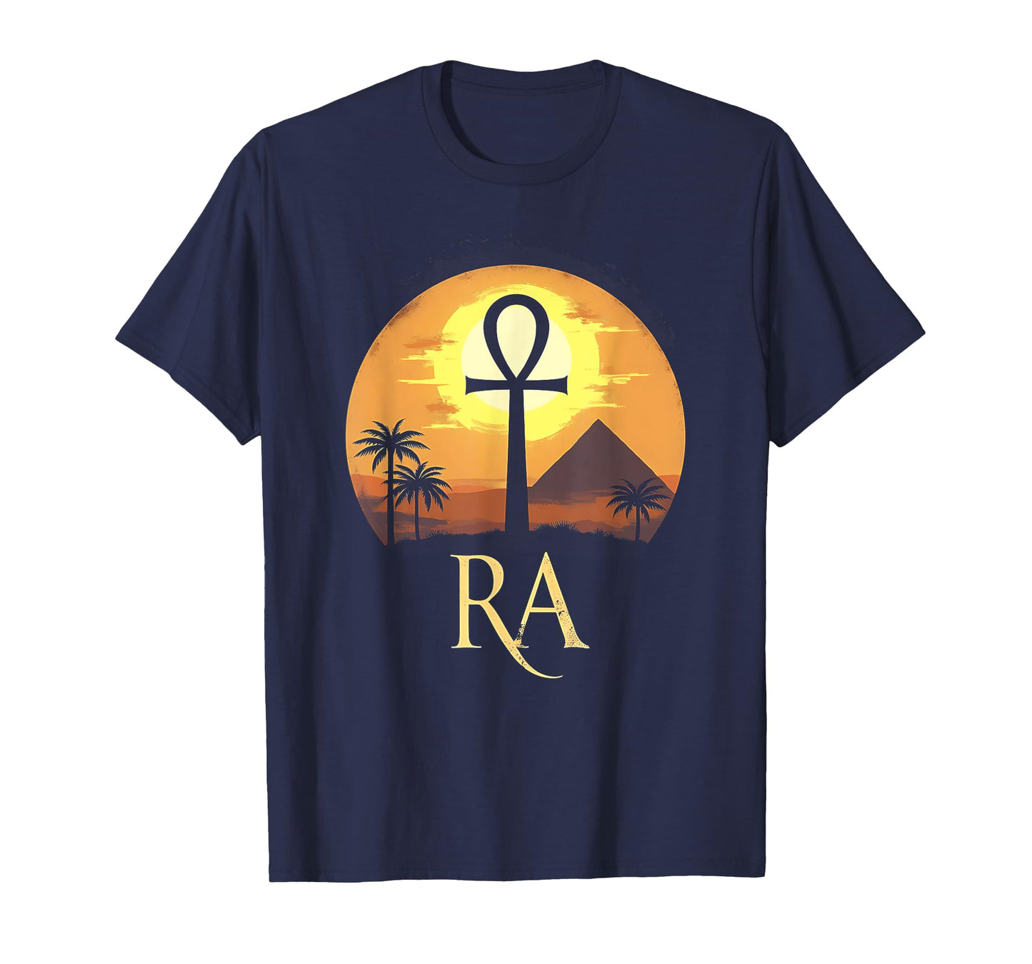 Ra Egyptian Sun God Ankh of Ra T-Shirt