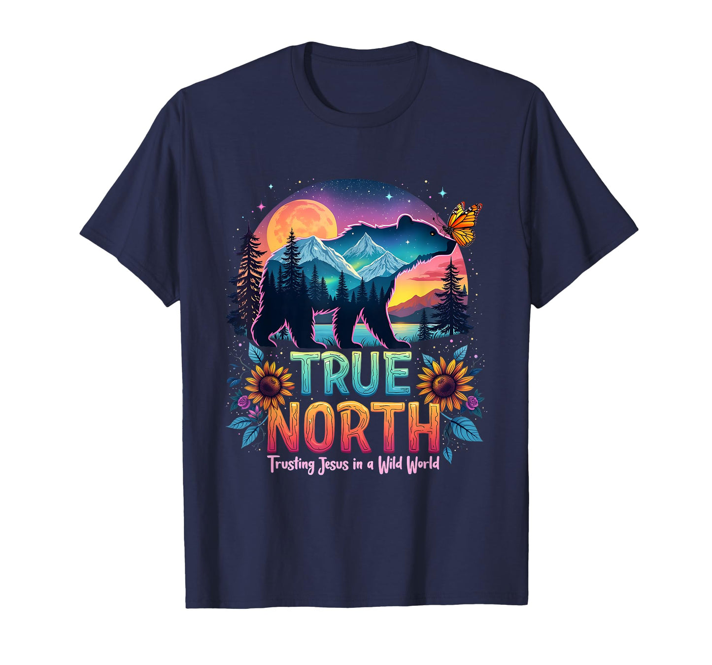 True North VBS 2025 Trusting Jesus Christian Camp T-Shirt