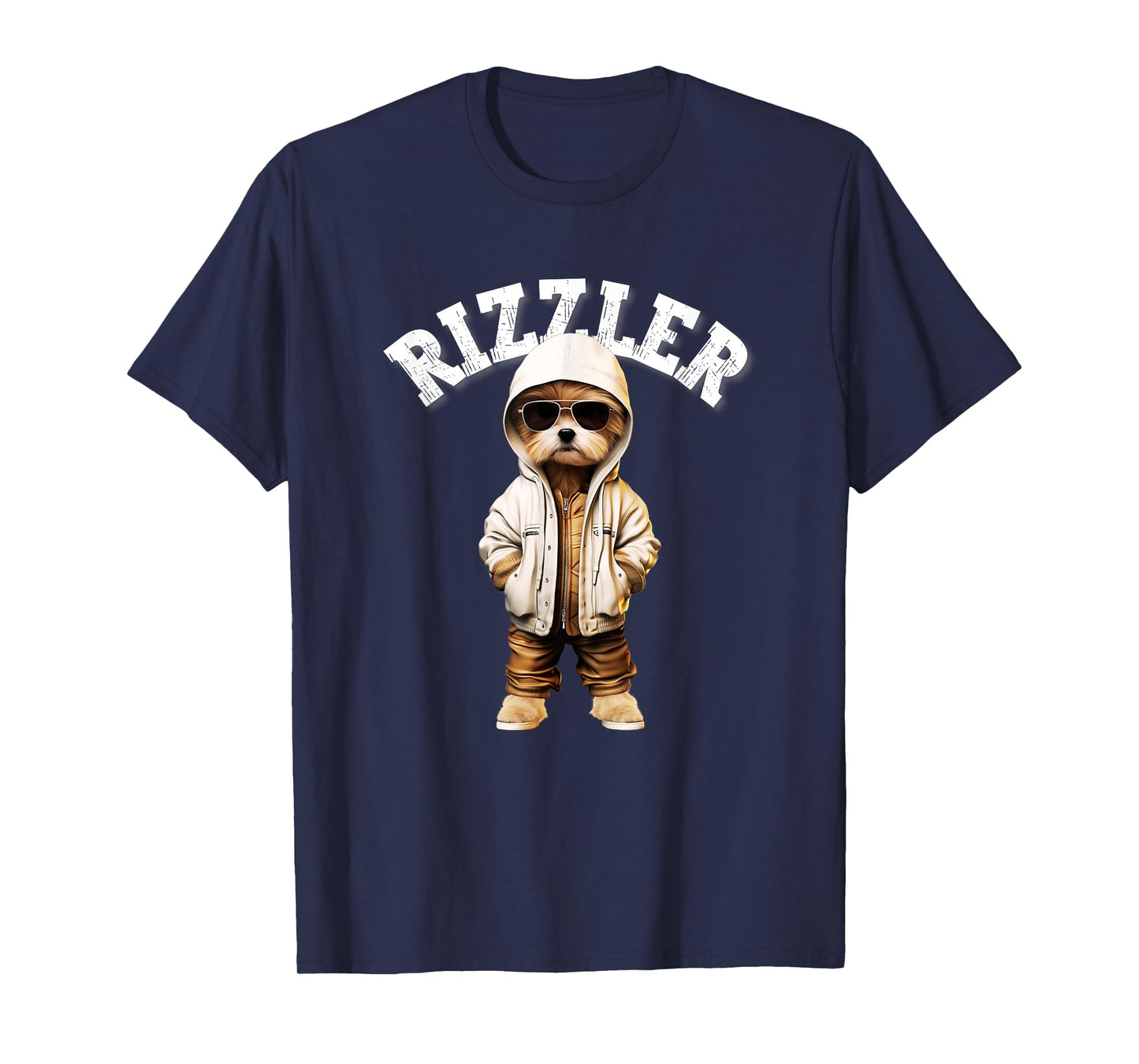 Rizzler Dog Funny W Rizz Meme Rizzler With The Rizz Teen T-Shirt for Men Women Kids
