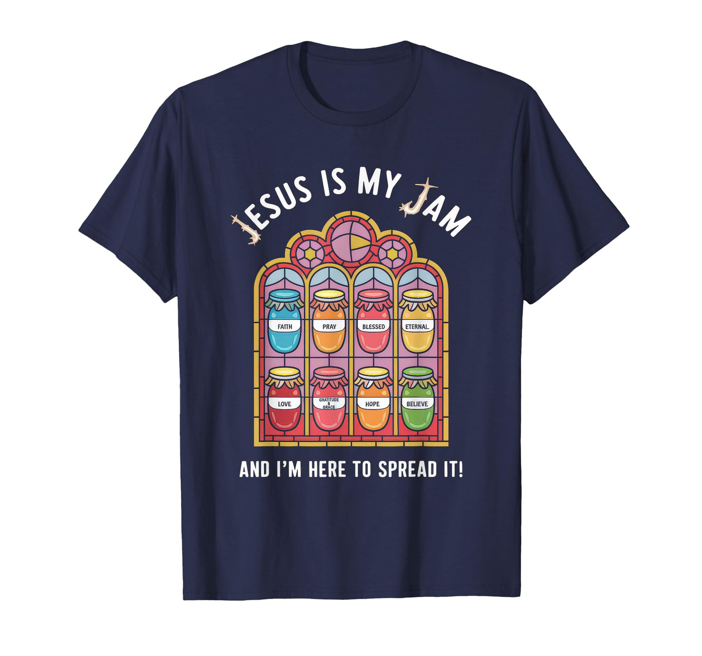 Jesus is My Jam Tshirt Men Women Christian Bible Verse T-Shirt