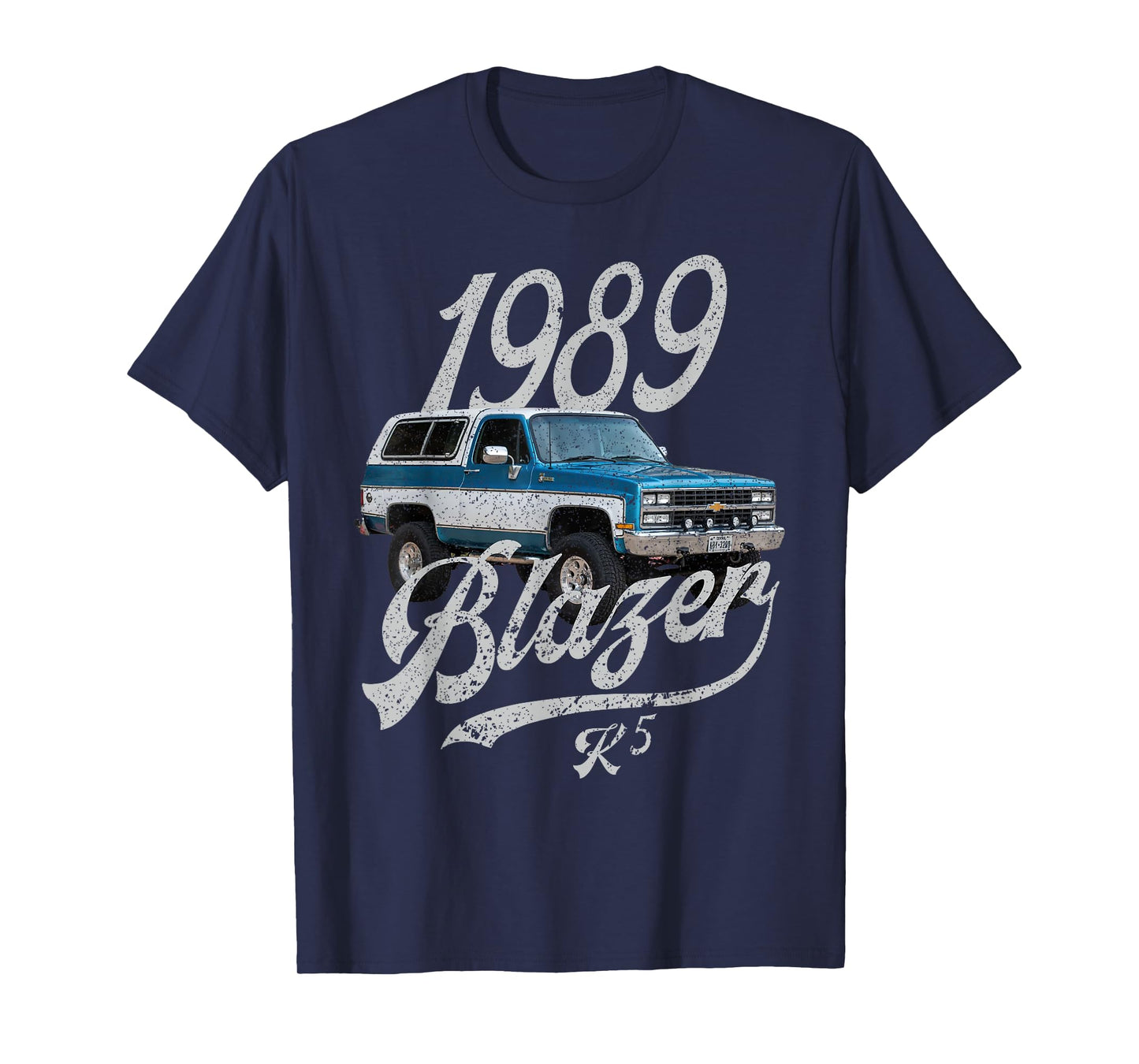 1989 k5 blazer Blue White T-Shirt