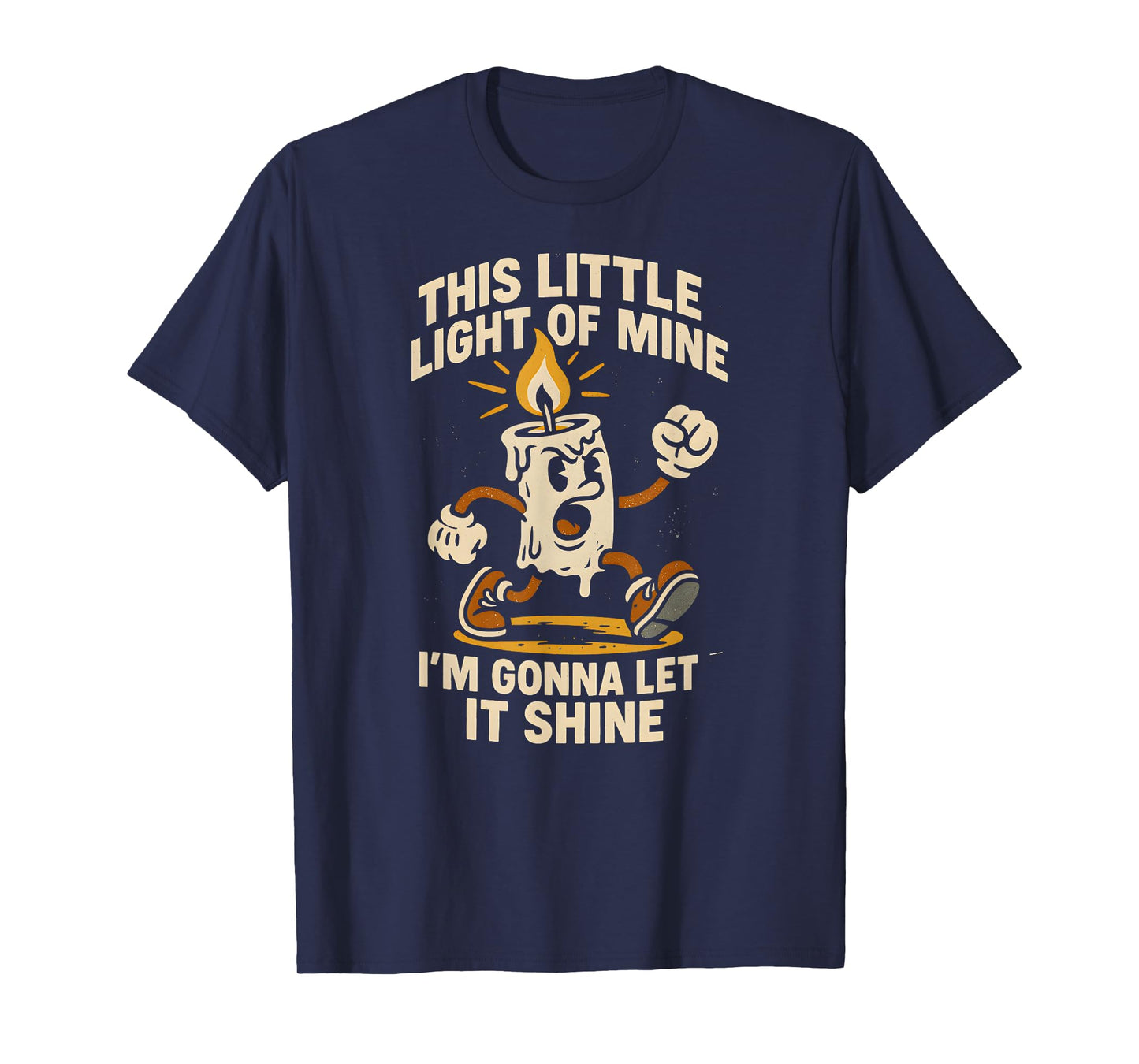 Little Light Let It Shine Fun Womens Christian Faith T-Shirt