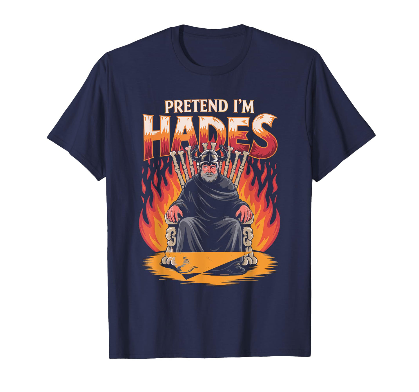 Hades Costume Greek Mythology Ancient Greek Mythologist T-Shirt