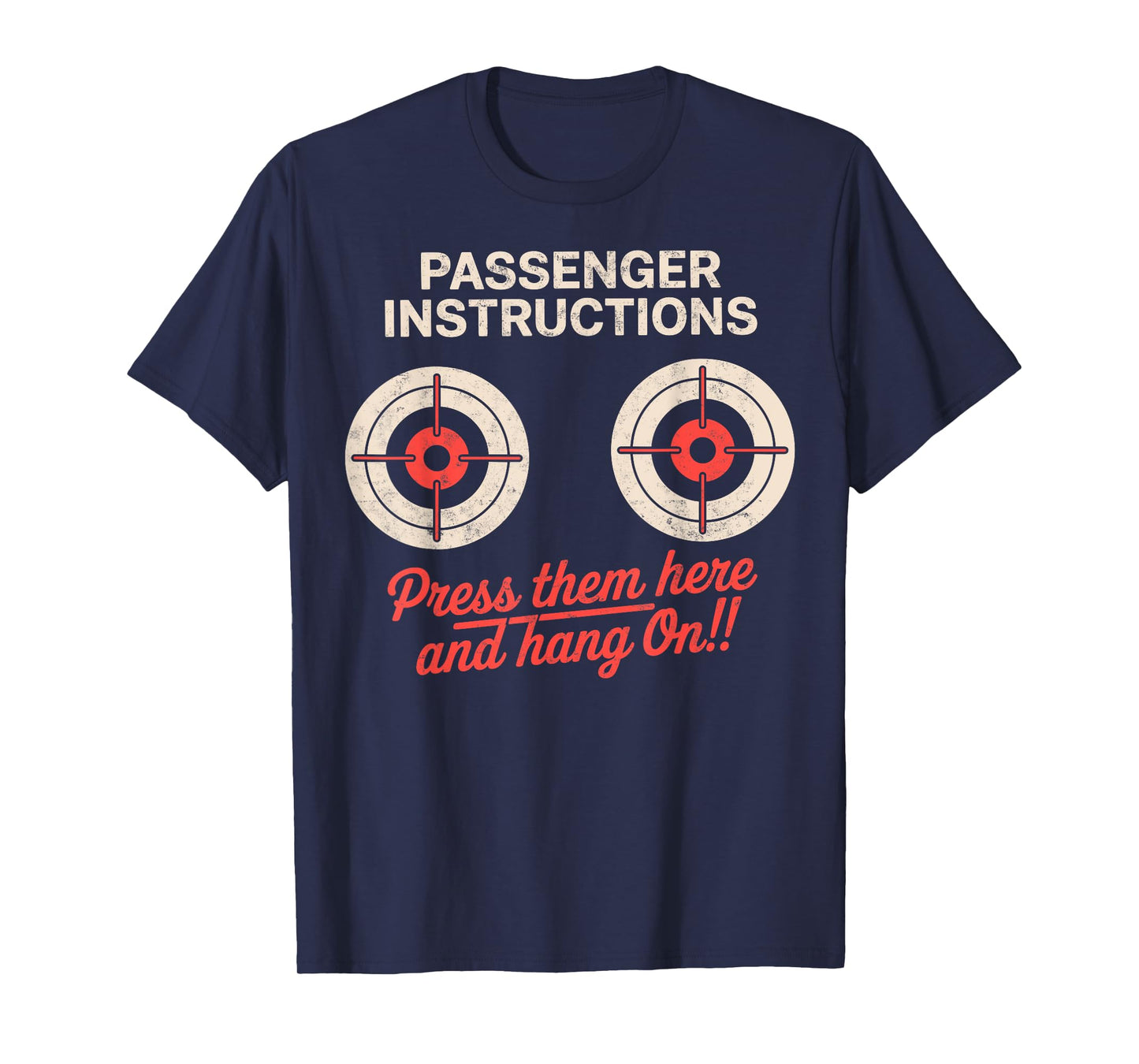 Biker Passenger Instructions Motorcycling Humor Riding Lover T-Shirt