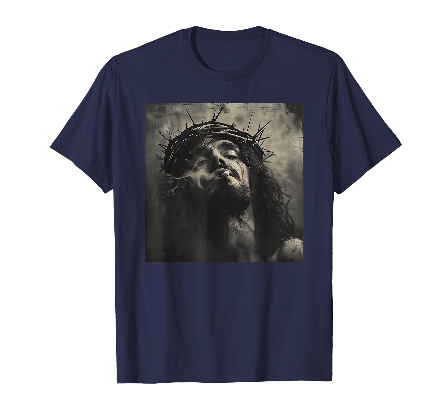 Cooler Jesus Christ Smokes, Resistance, Rebellious Jesus T-Shirt