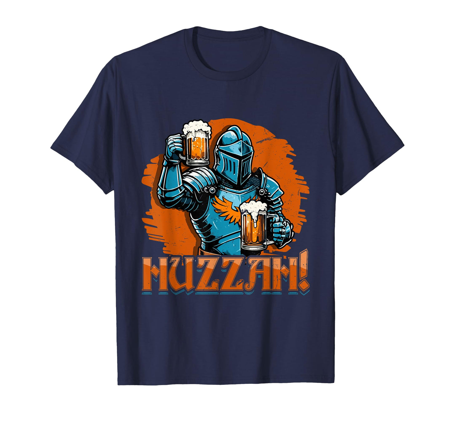 Huzzah Funny Medieval Knights Ren Faire Jousting T-Shirt