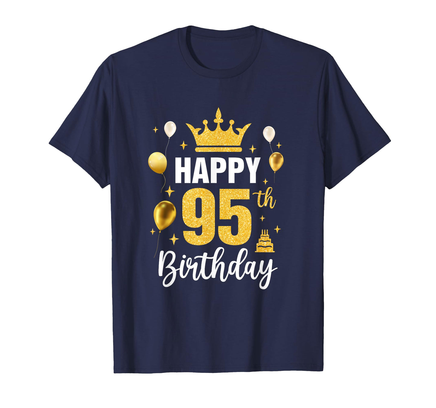 Happy 95Th Birthday Idea For 95 Years Old Man And Woman T-Shirt
