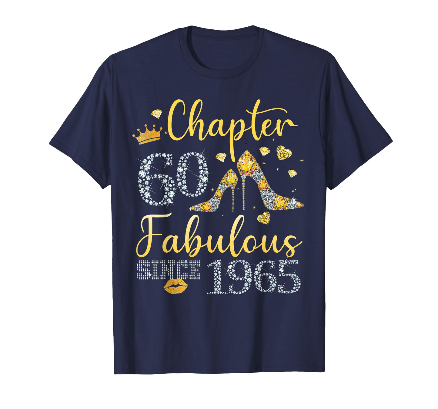Women Chapter 60 Fabulous Since 1965 60 years old Birthday T-Shirt