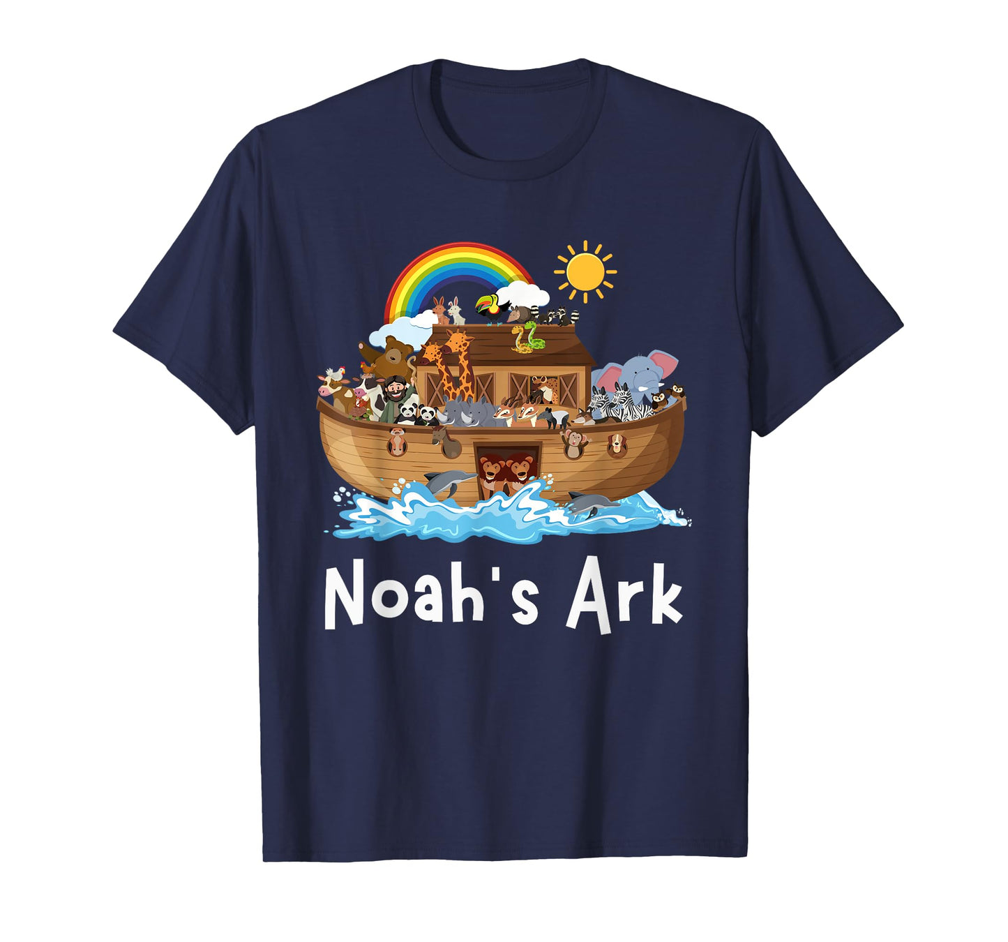 Girls Christian Faith Noah's Ark Sunday School Boy Student T-Shirt