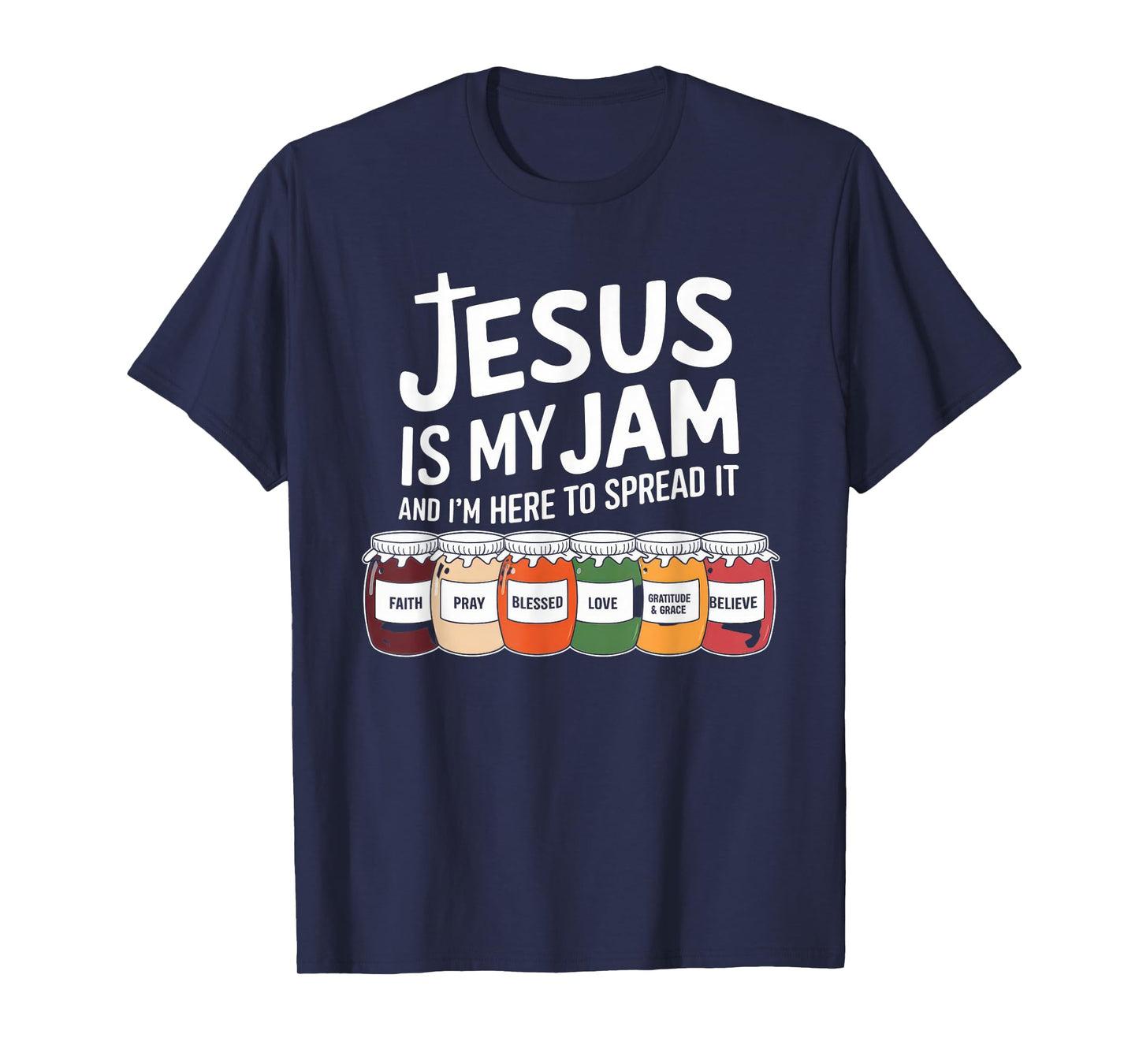 Jesus is My Jam Tshirt Men Women Christian Bible Verse T-Shirt