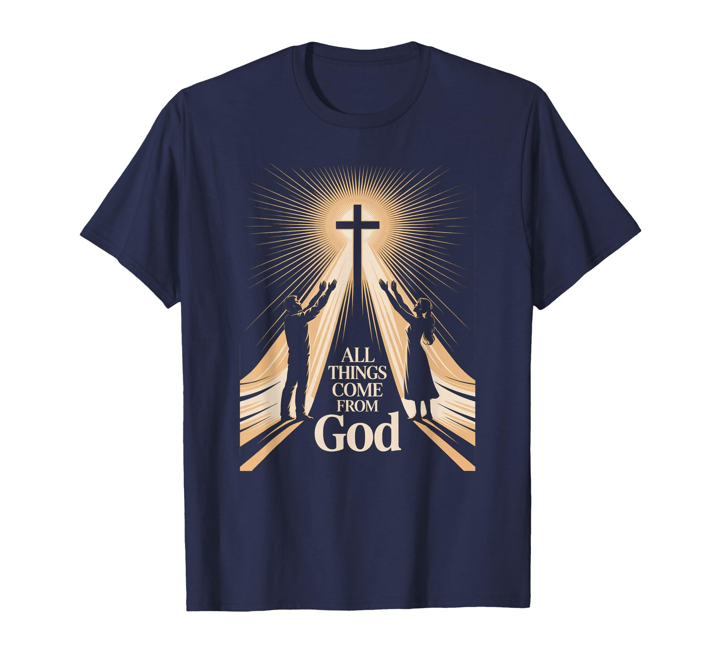All Things Come from God Christian Worship Unity T-Shirt