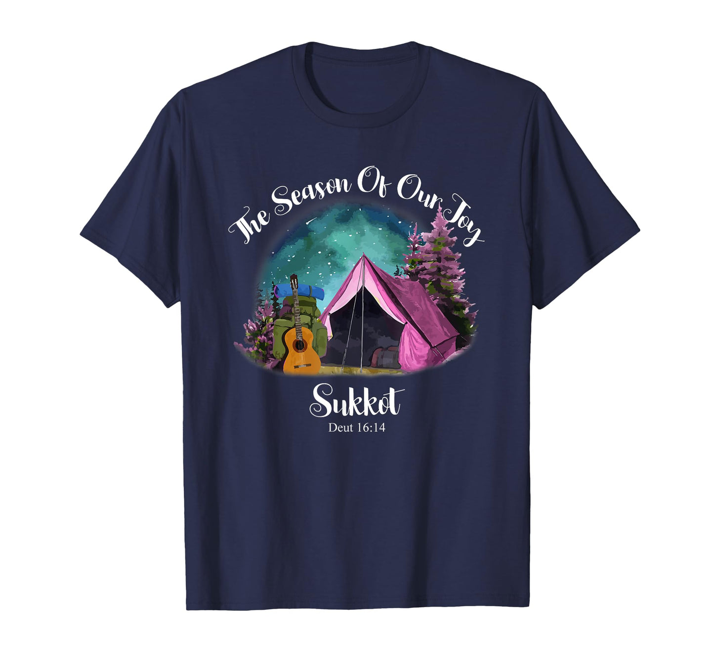 Sukkot Biblical Feast Celebration Bible Study Worship Yeshua T-Shirt