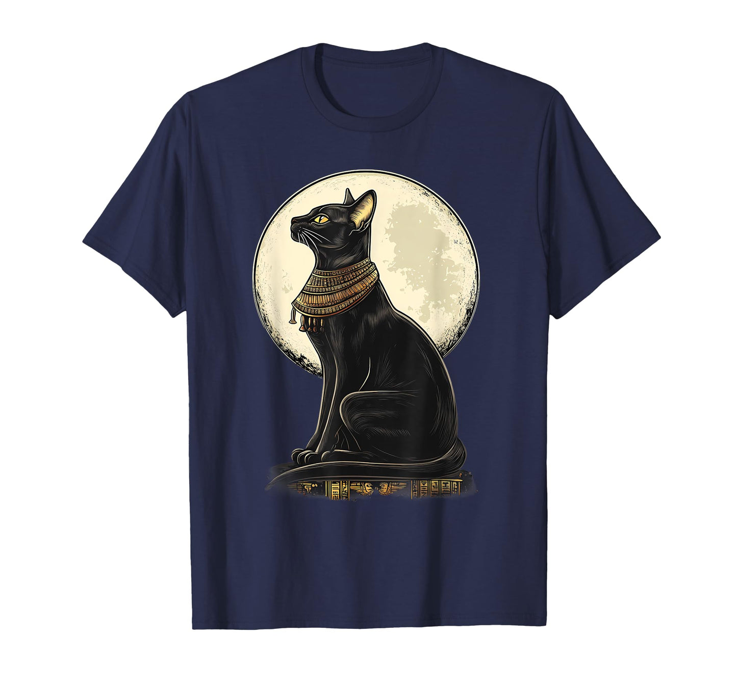 Ancient Egypt Cat Bastet Tutankhamun Egyptian God Egyptology T-Shirt for Men Women Kids
