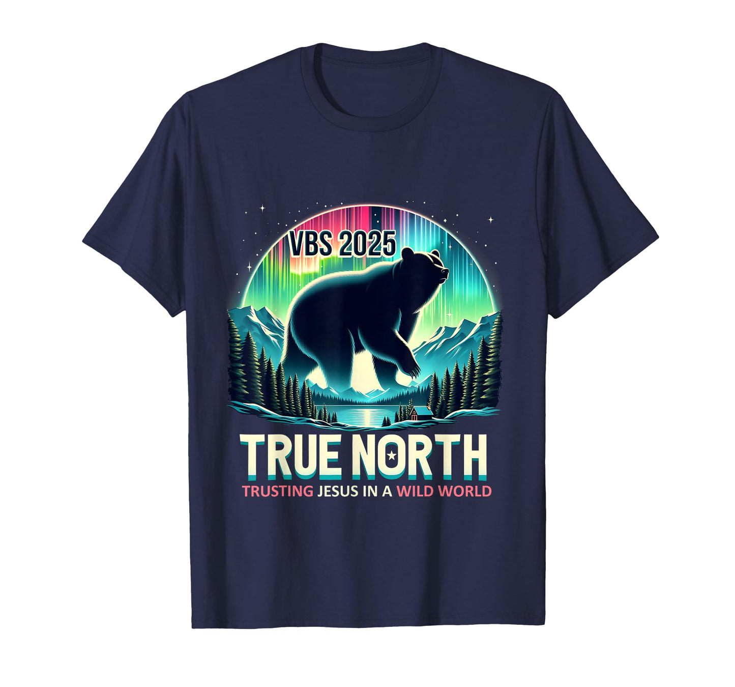 True North VBS 2025 Trusting Jesus Wilderness Christian T-Shirt
