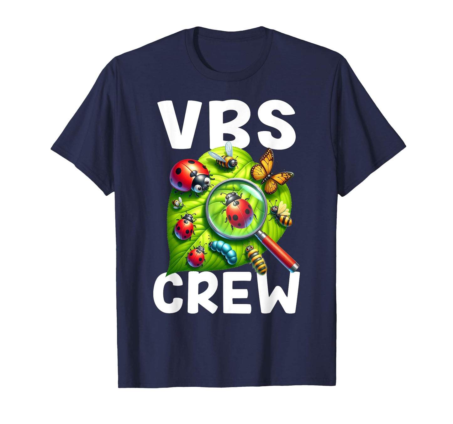 VBS Crew Magnified VBS 2025 Vacation Bible School Christian T-Shirt