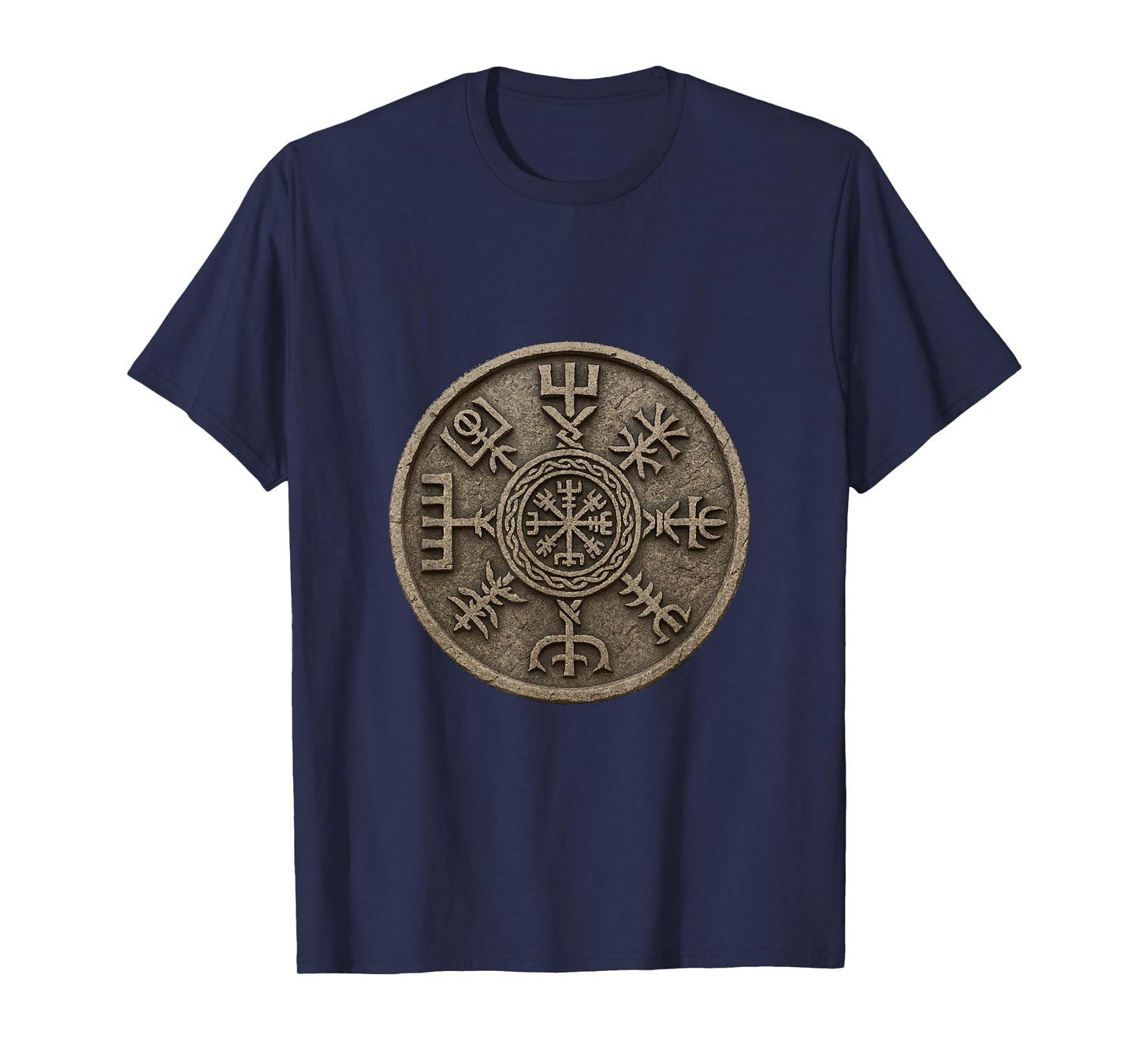Viking Vegvisir Viking Celtic Germanic Valhalla Compass T-Shirt