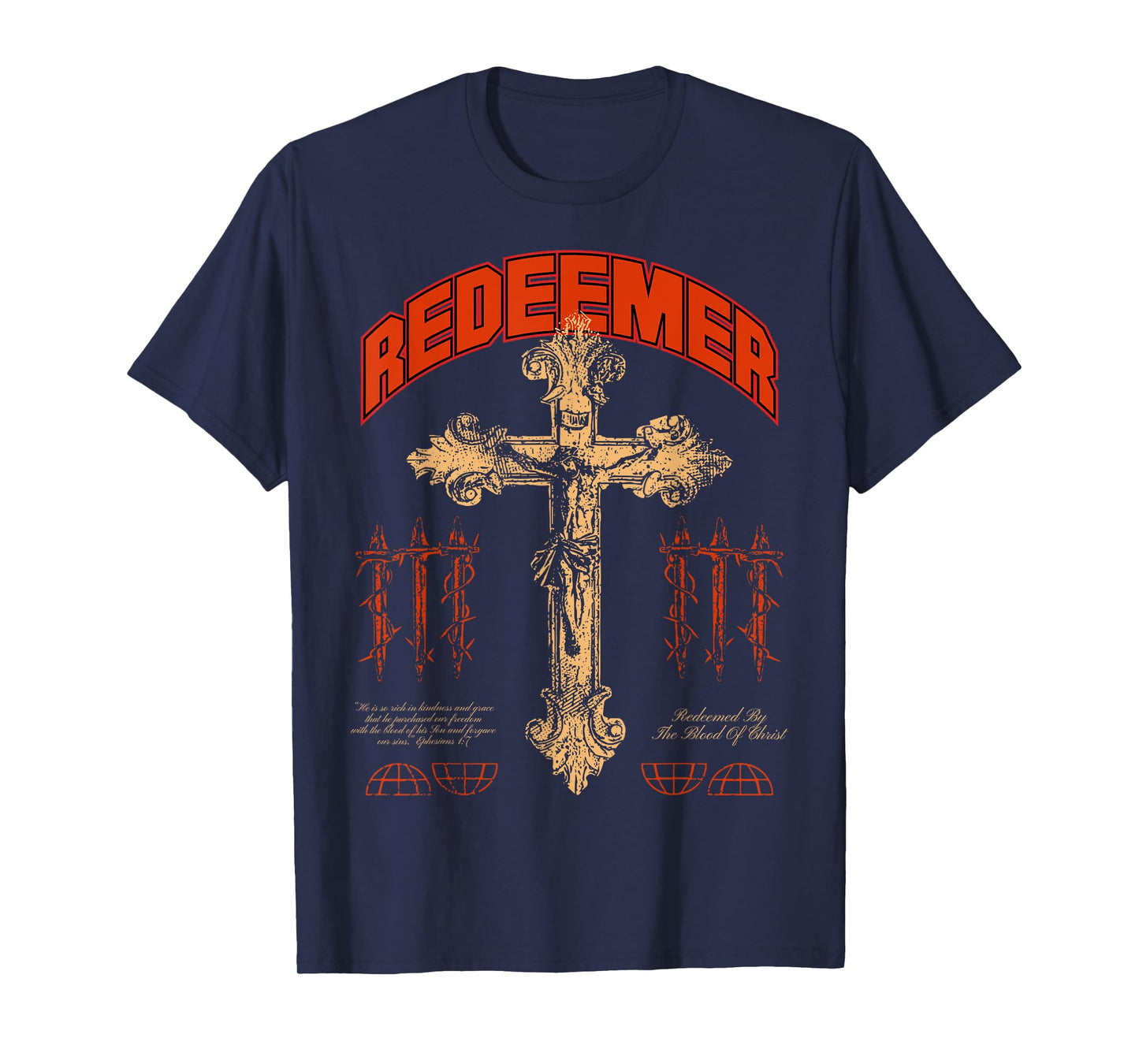 Redeemer - Christian Bible Verse Faith T-Shirt