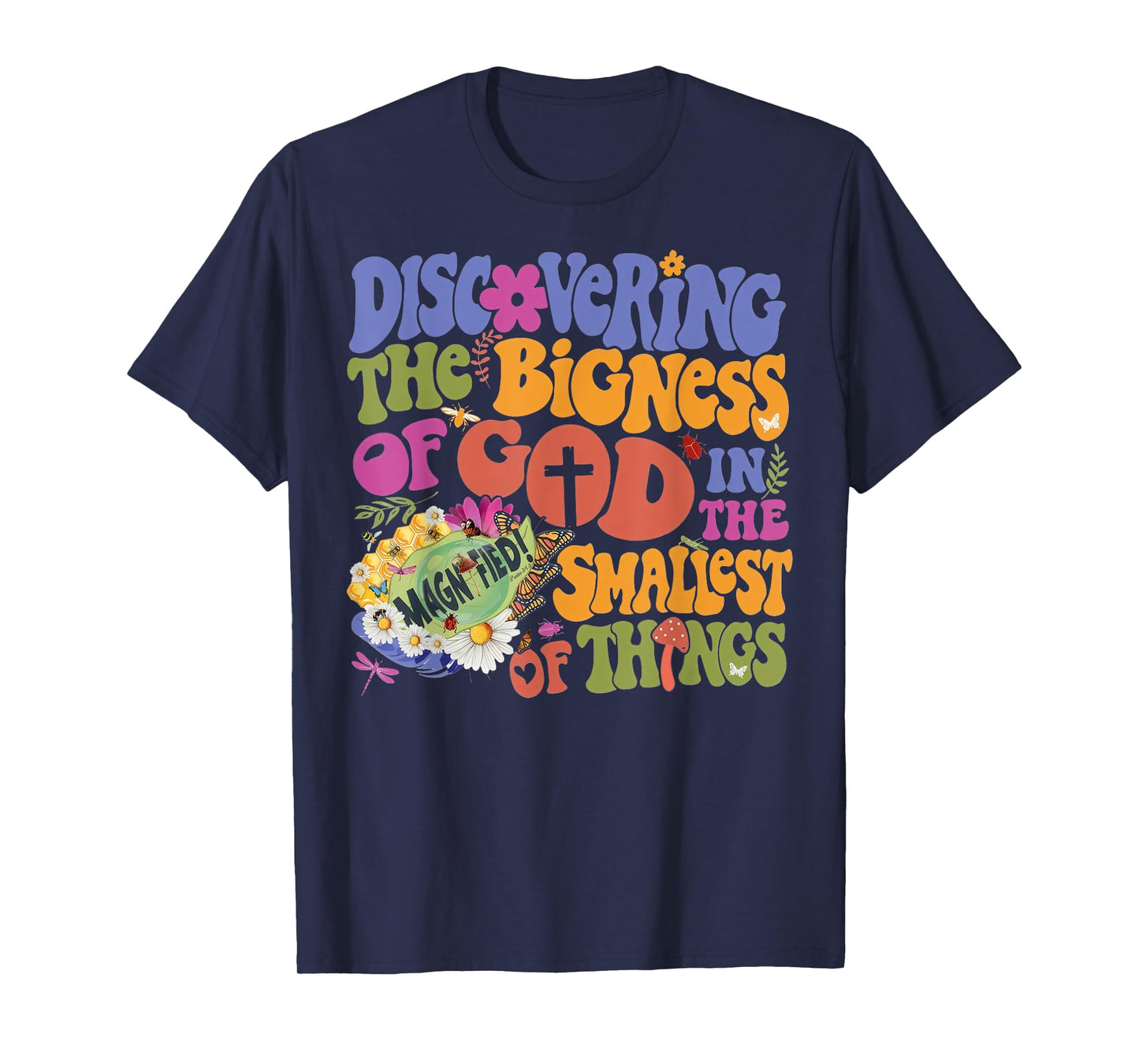 Discovering the Bigness of God VBS 2025 Magnified Christian T-Shirt