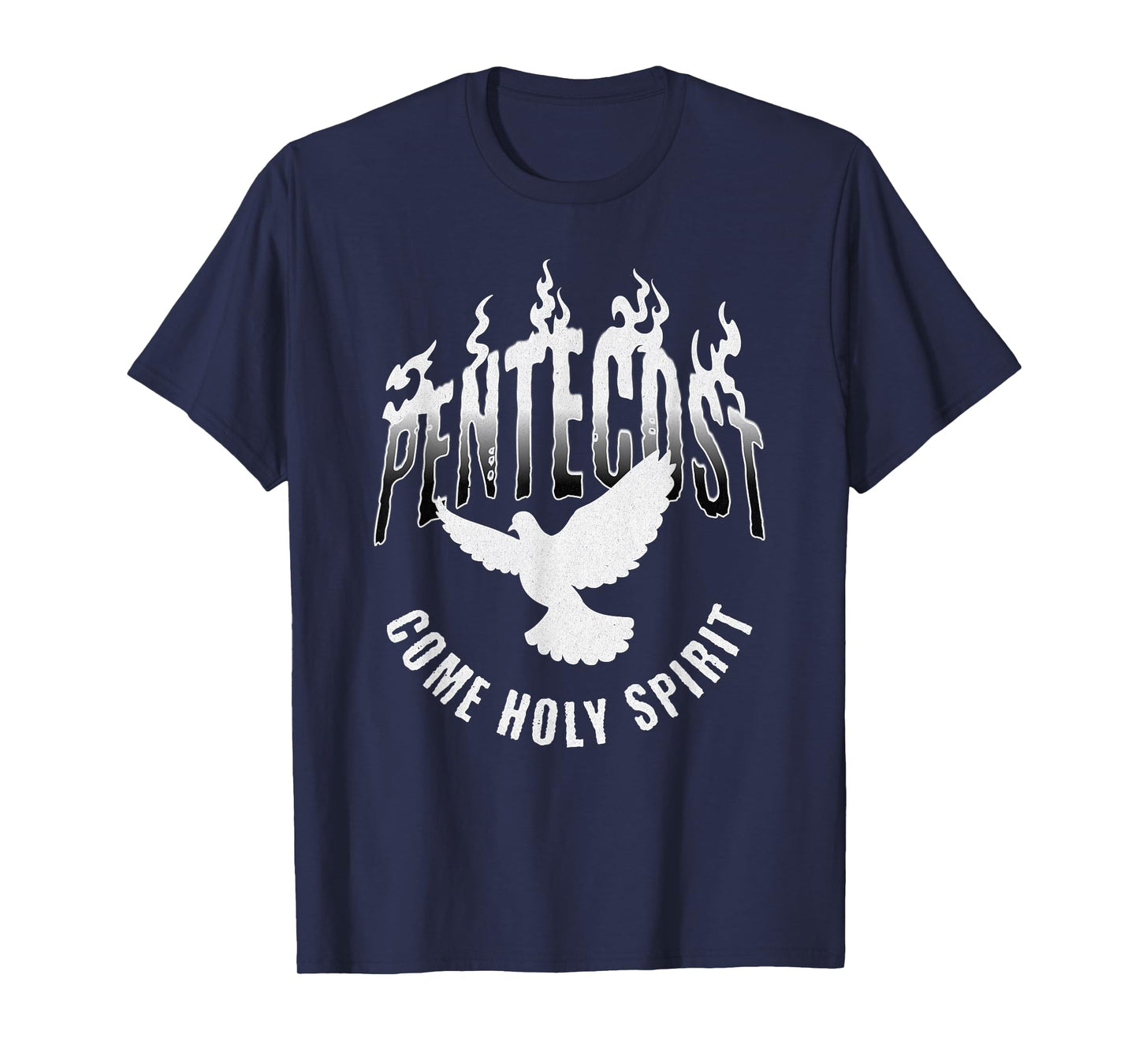 Pentecost Come Holy Spirit Catholic Dove T-Shirt