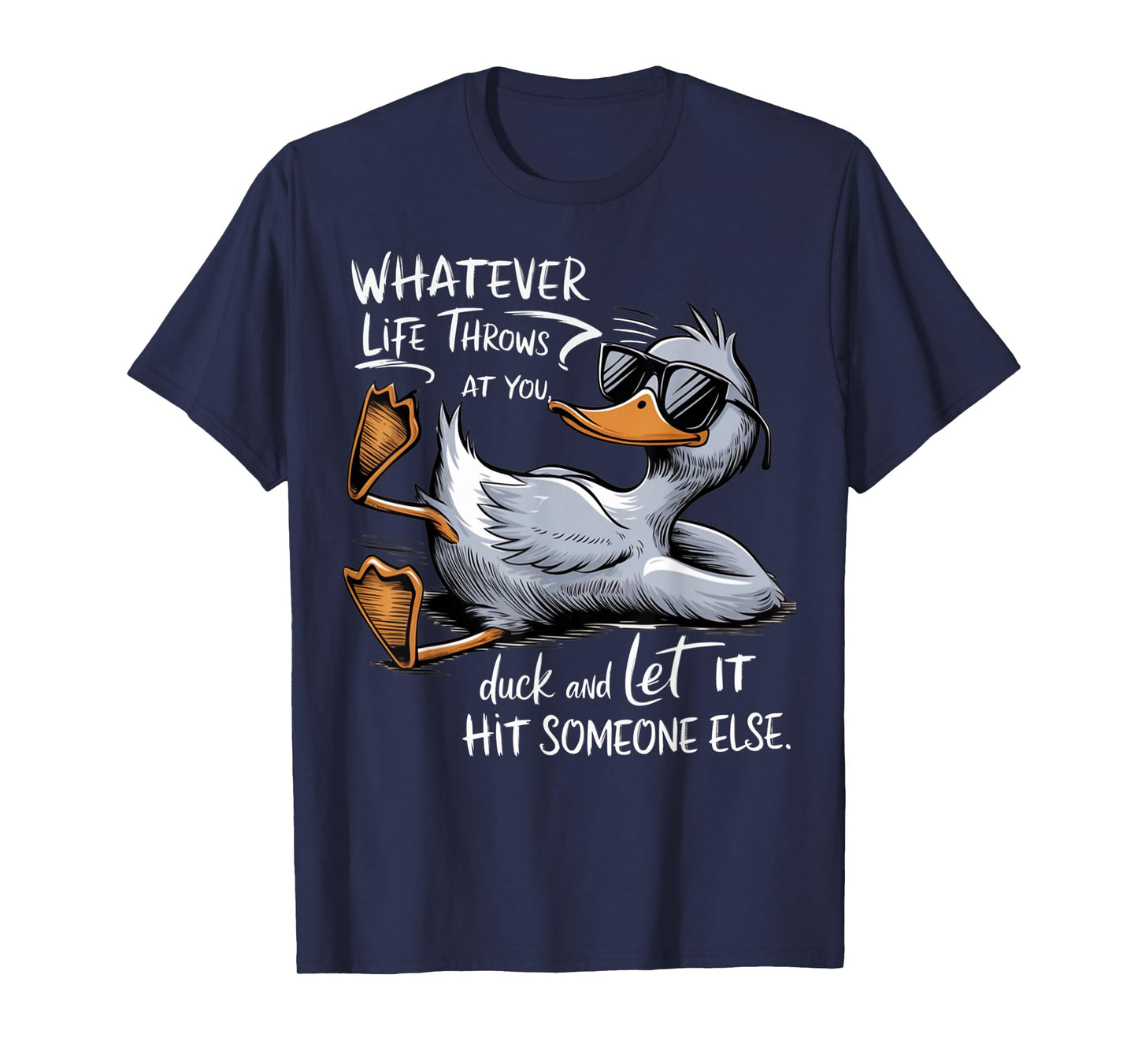 Funny Duck Graphic Tees Men Women Teens Funny Quote Gift T-Shirt
