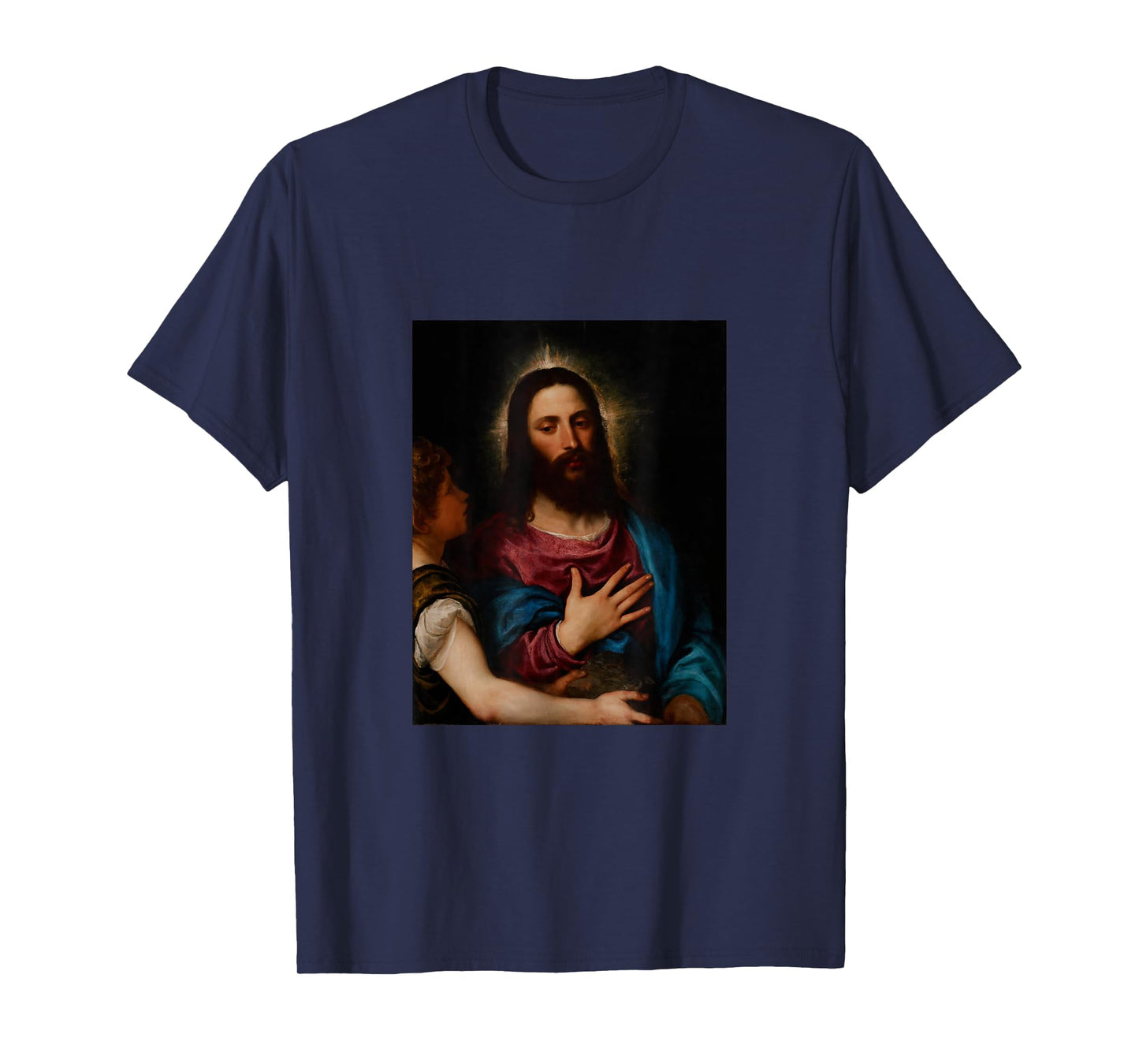 Religion:New Testament. Jesus Christ by Titian T-Shirt