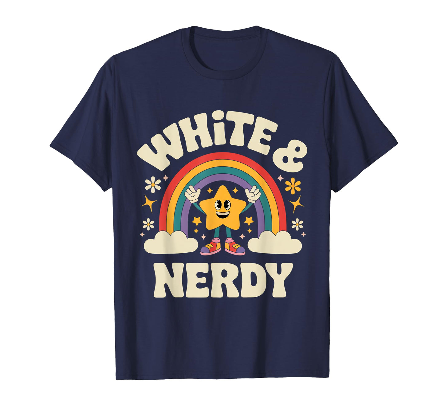 White And Nerdy T-Shirt