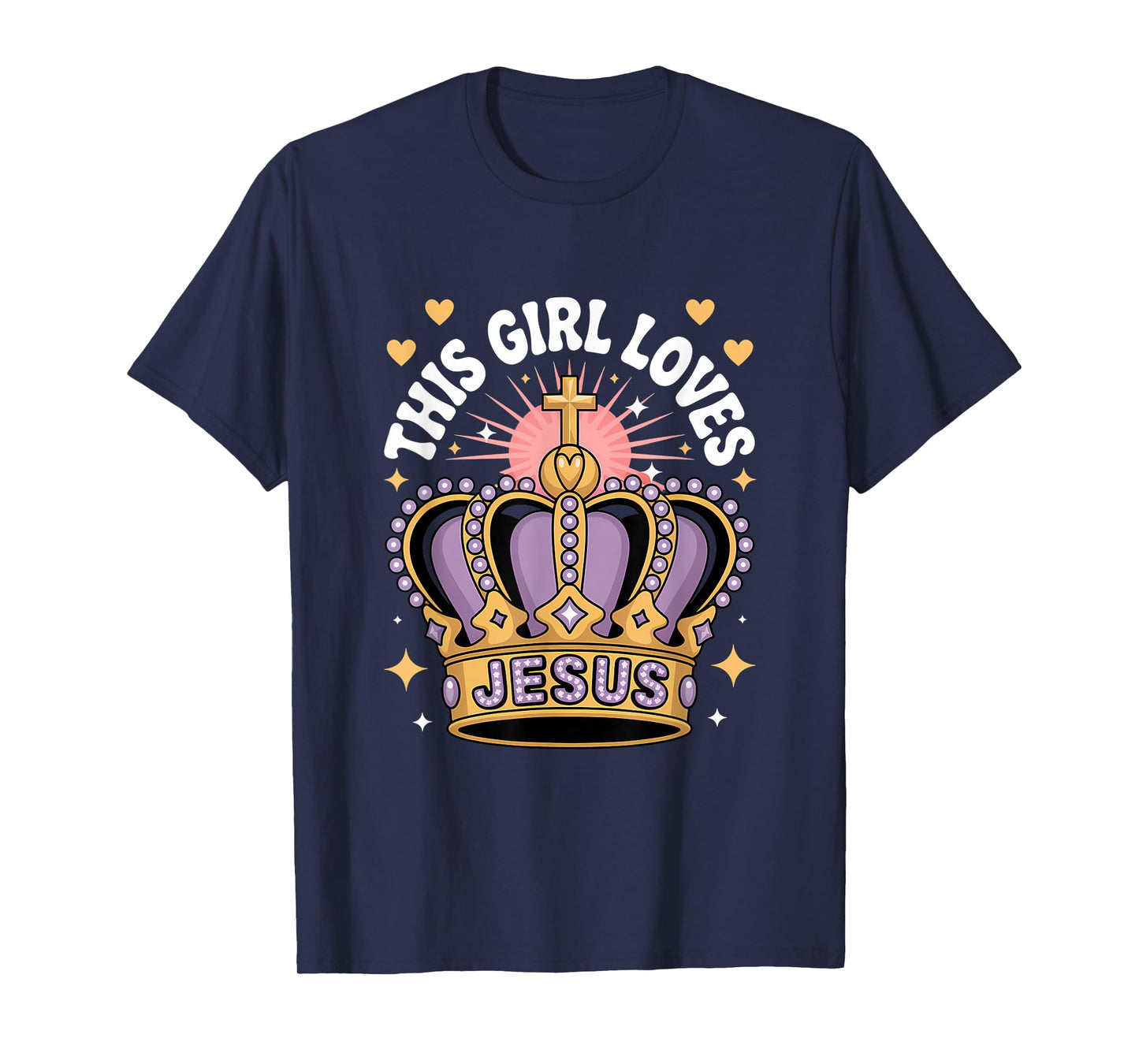 This Girl Loves Jesus Christian Girl Jesus T-Shirt