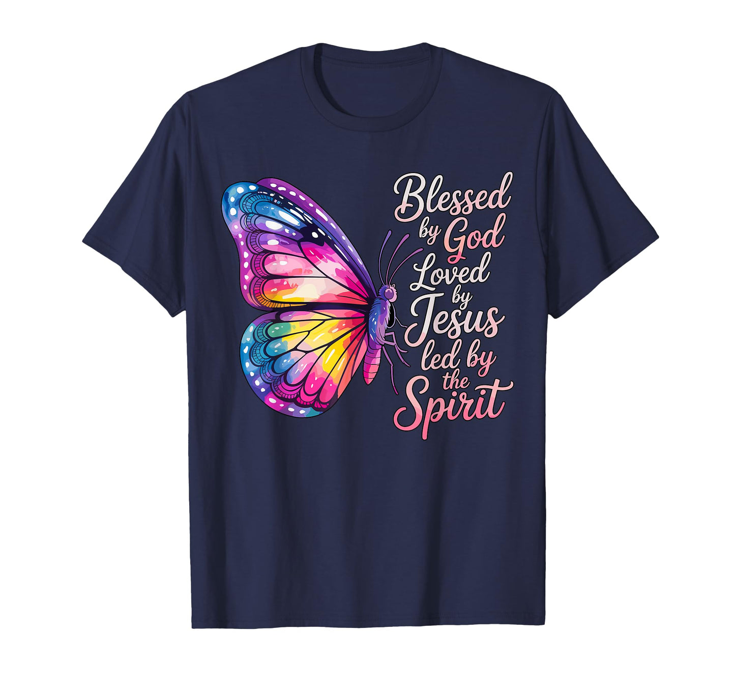 Blessed by God Christian T-Shirt