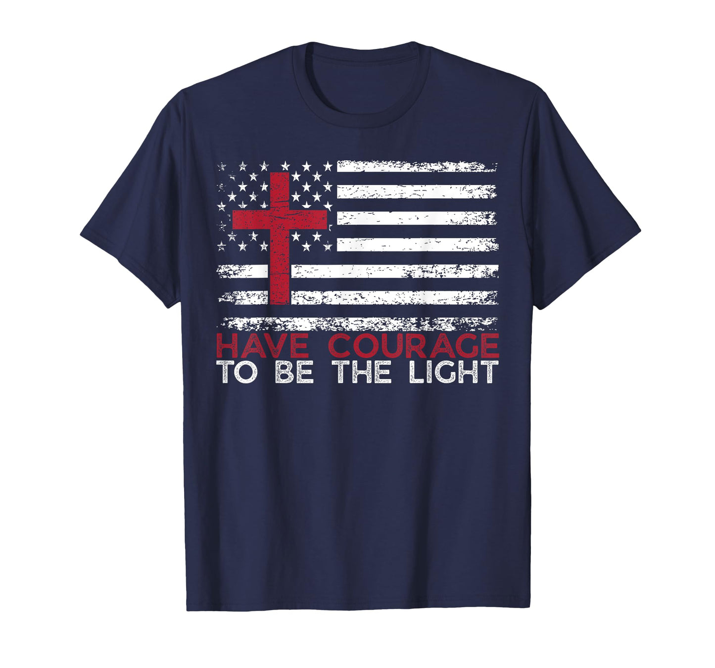 Jesus The Light Inspirational Christian Faith God Religious T-Shirt