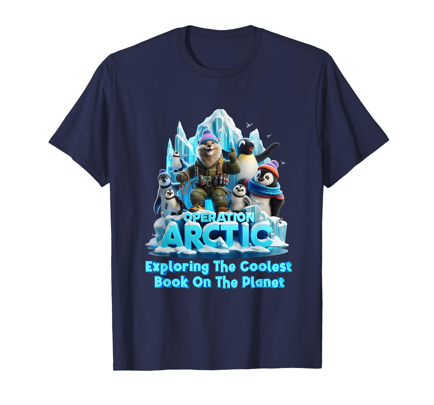 Exploring Coolest Book On Planet VBS 2025 Operation Arctic T-Shirt