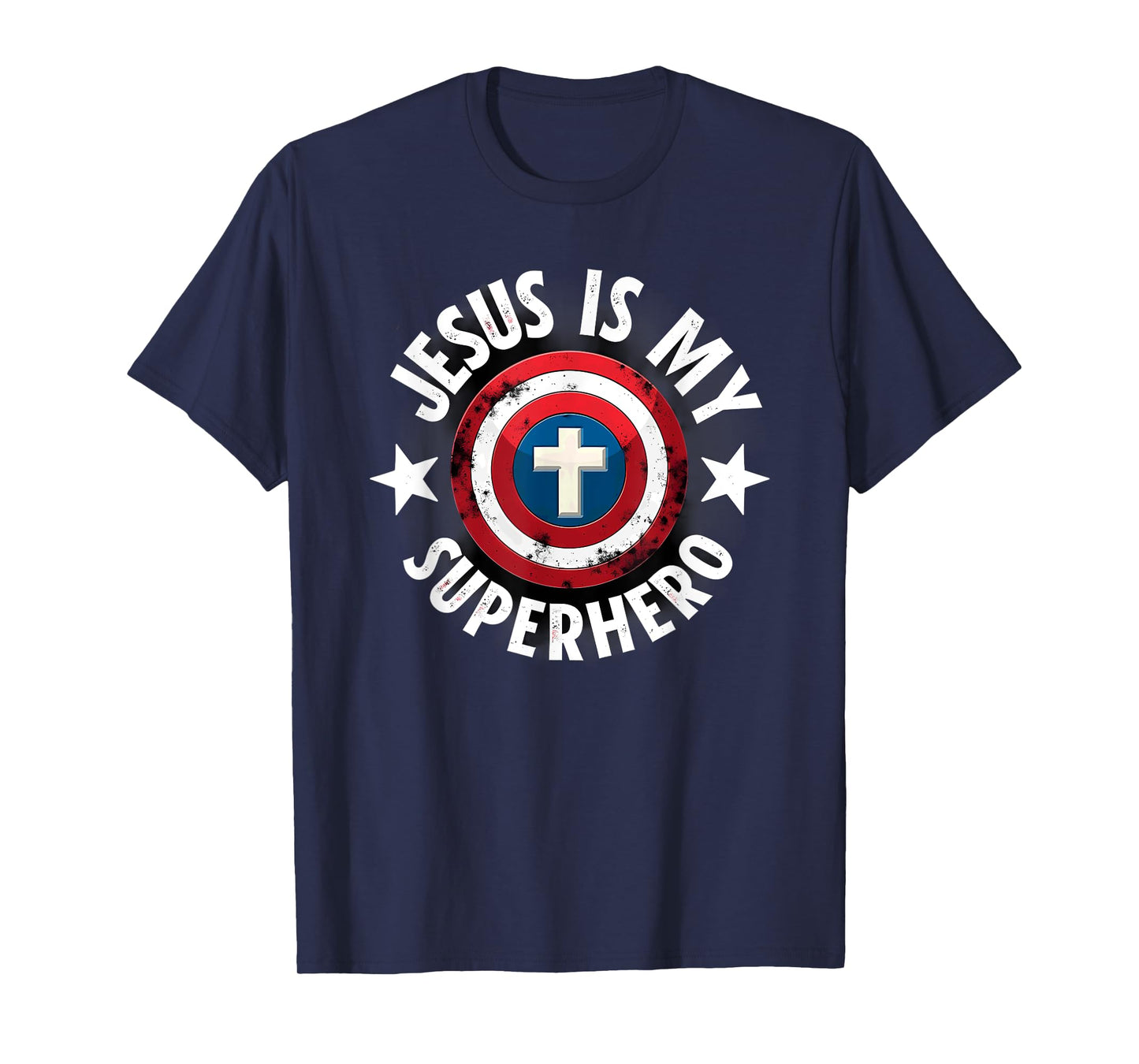 Jesus is My Superhero Christian T-Shirt